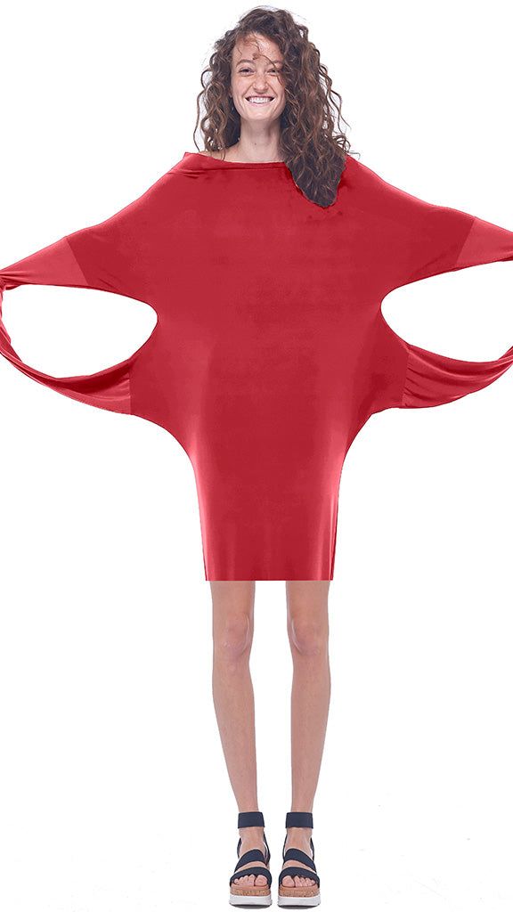 4 SLEEVE OFF SHOULDER DRESS sold by Norma Kamali product image thumbnail 2