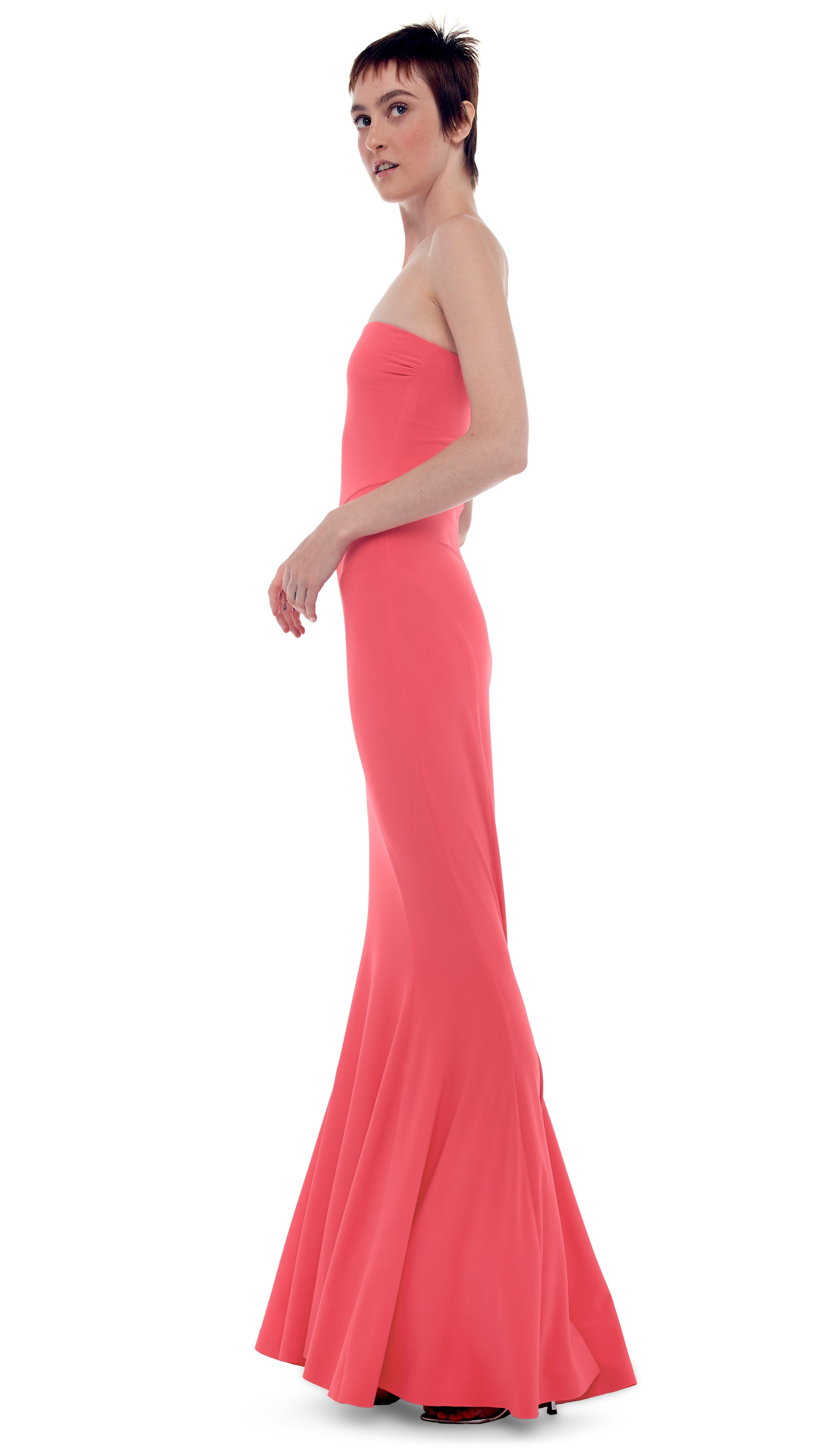 STRAPLESS FISHTAIL GOWN sold by Norma Kamali product image thumbnail 2