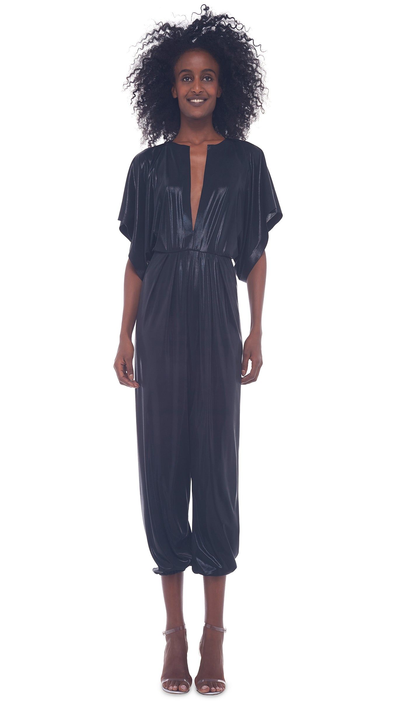 RECTANGLE JOG JUMPSUIT sold by Norma Kamali