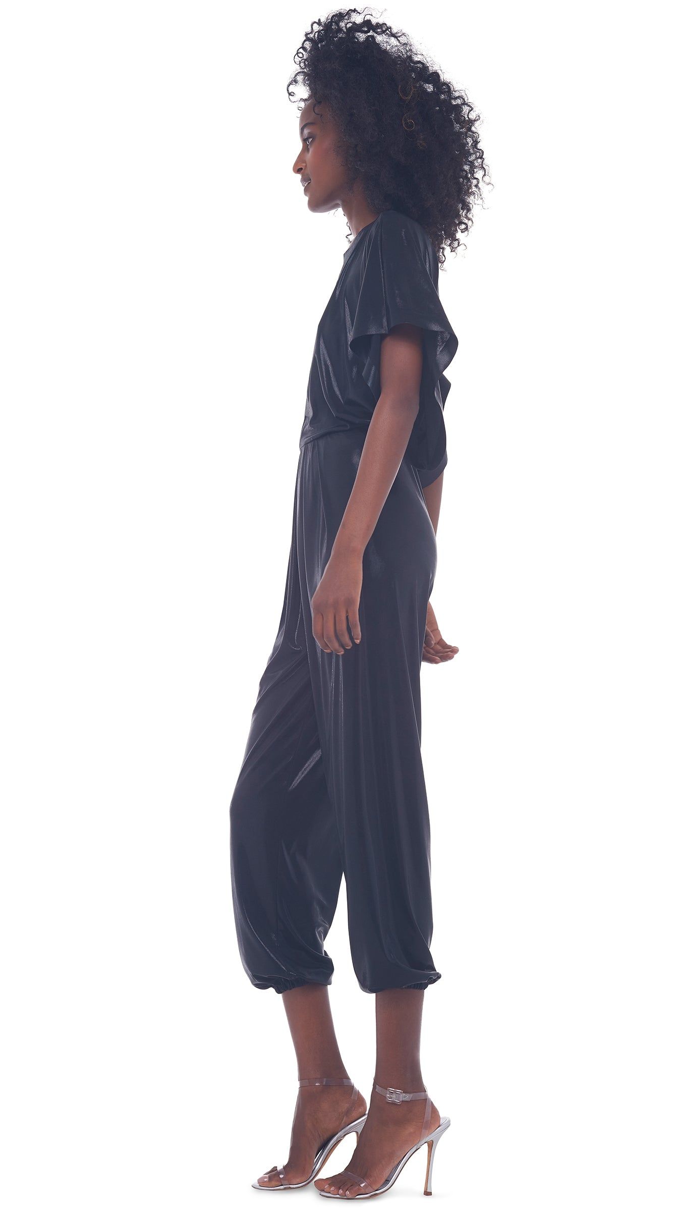 RECTANGLE JOG JUMPSUIT sold by Norma Kamali product image thumbnail 2