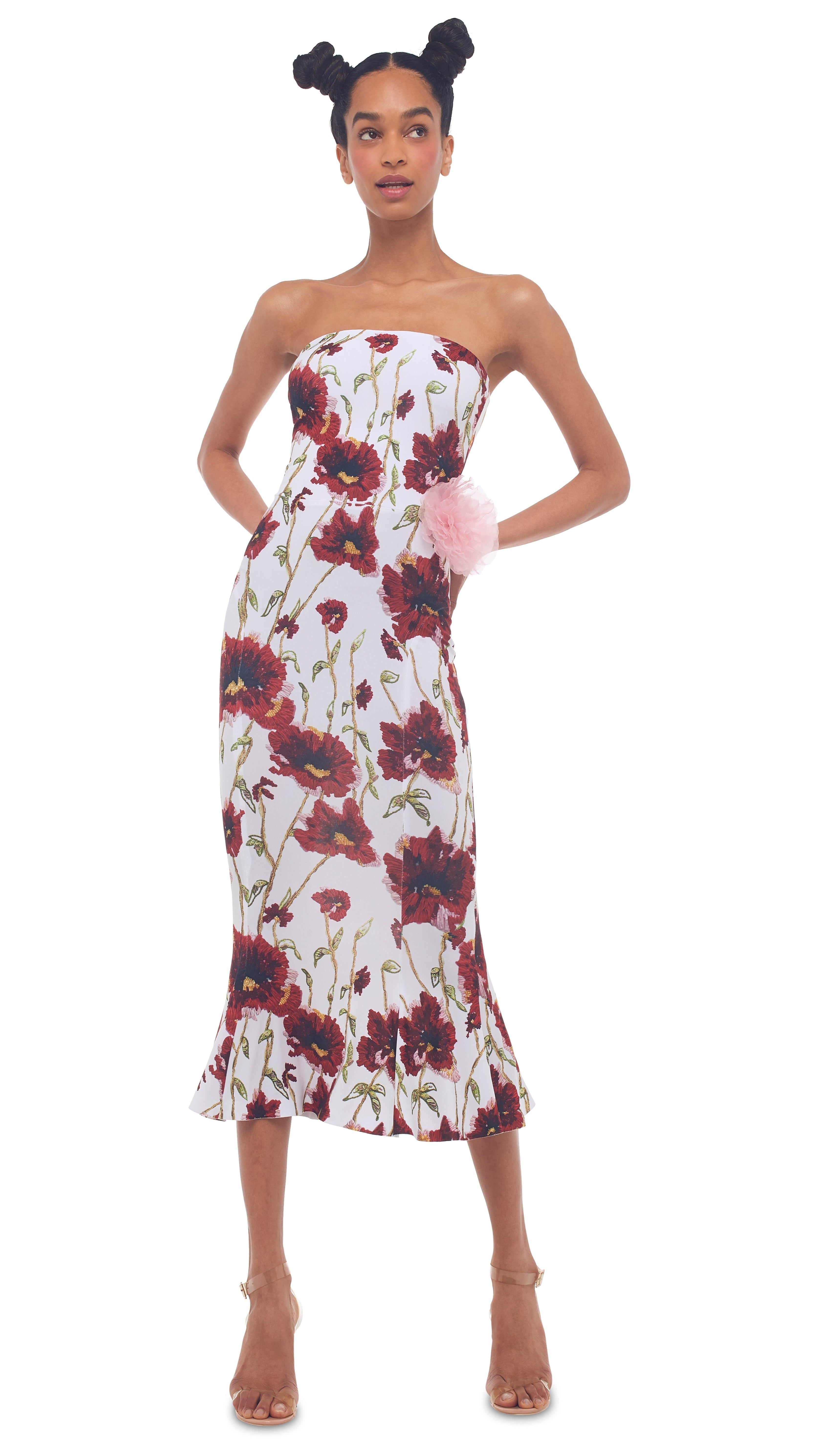 STRAPLESS FISHTAIL DRESS sold by Norma Kamali product image thumbnail 4
