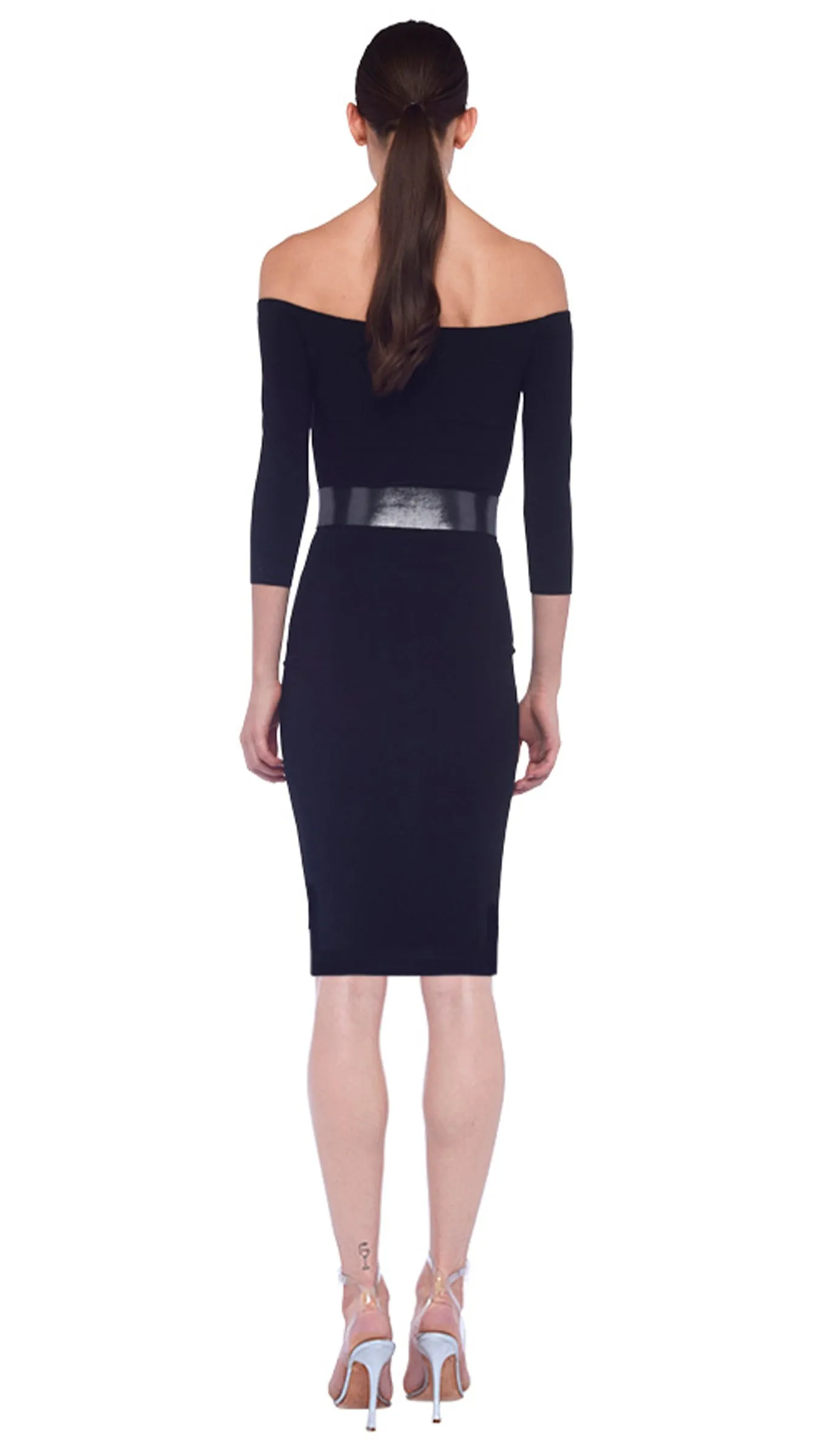 OFF SHOULDER DRESS sold by Norma Kamali product image thumbnail 3