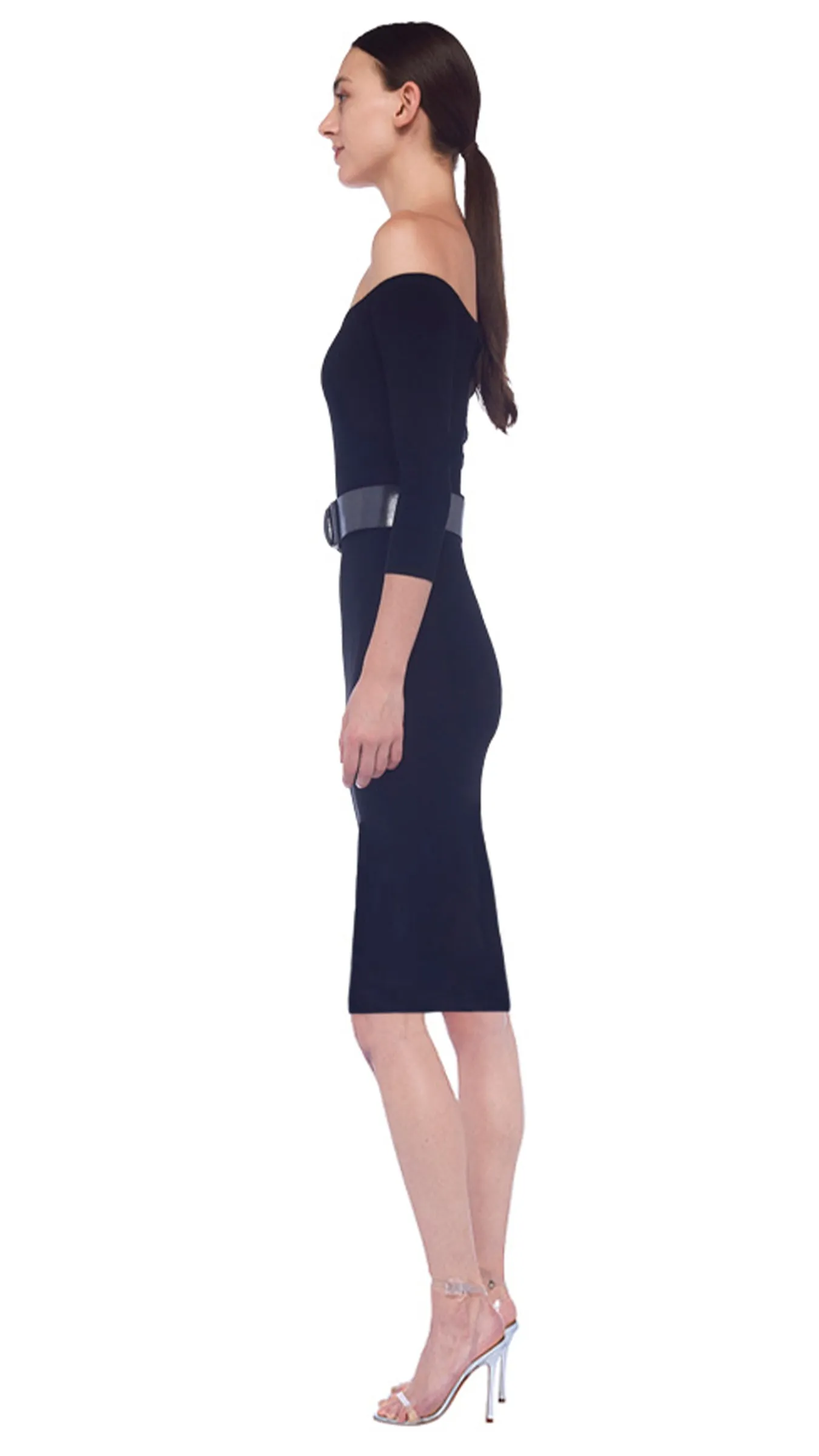 OFF SHOULDER DRESS sold by Norma Kamali product image thumbnail 2