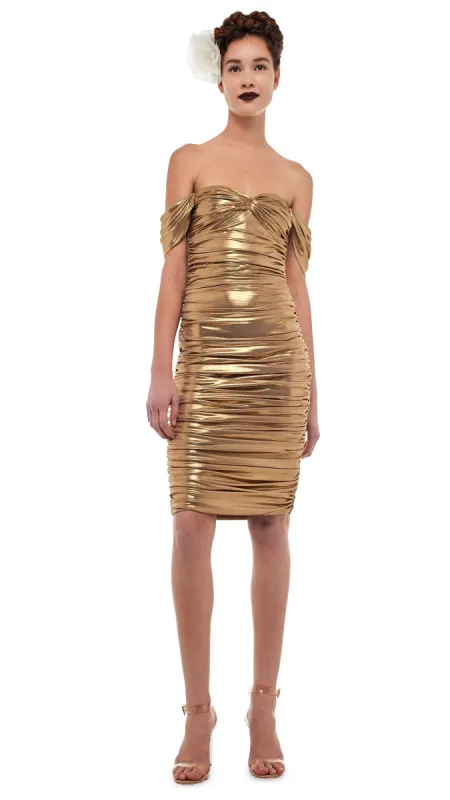 WALTER DRESS W/ WING SLEEVES sold by Norma Kamali