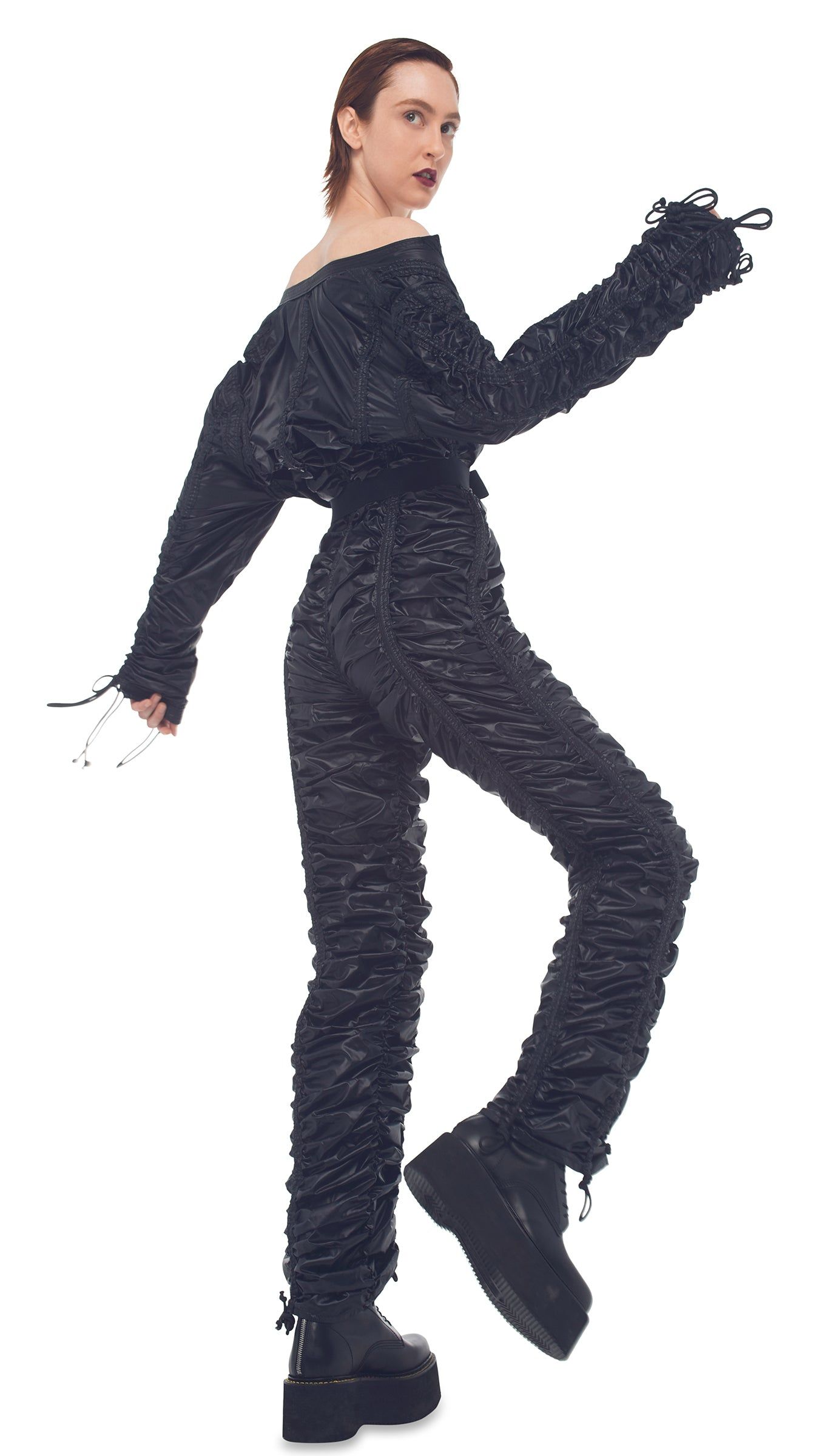 OVERSIZE PARACHUTE JUMPSUIT sold by Norma Kamali product image thumbnail 5