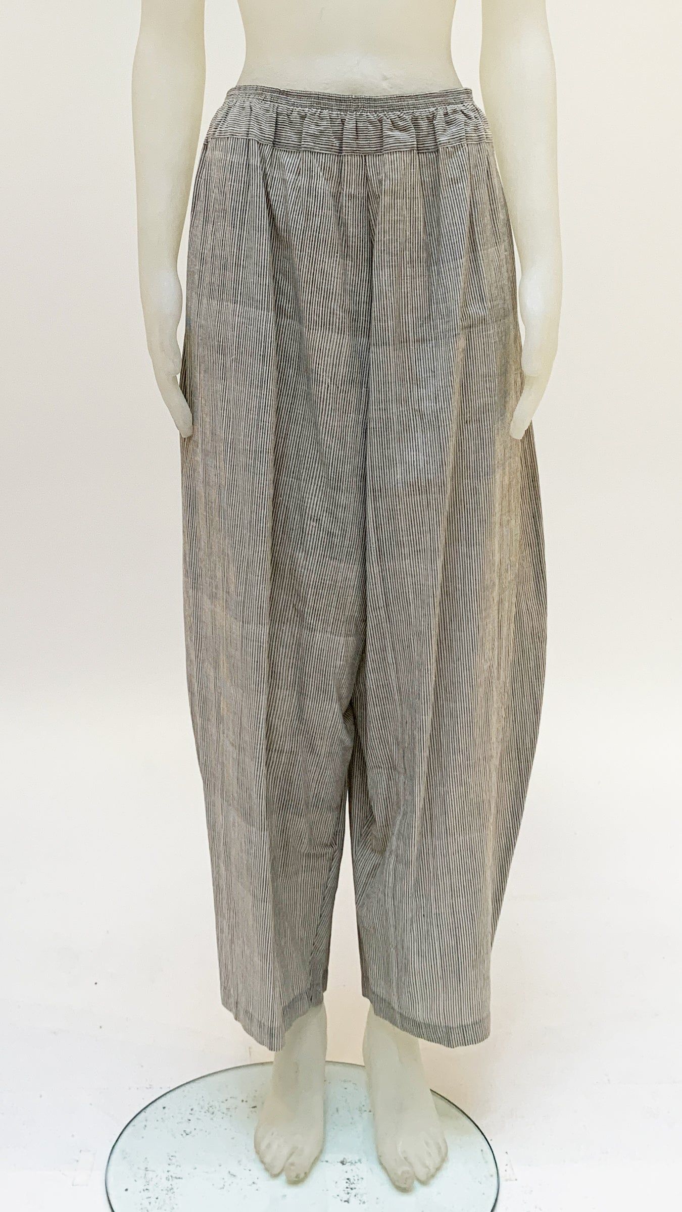 PINSTRIPE HAREM PANT sold by Norma Kamali