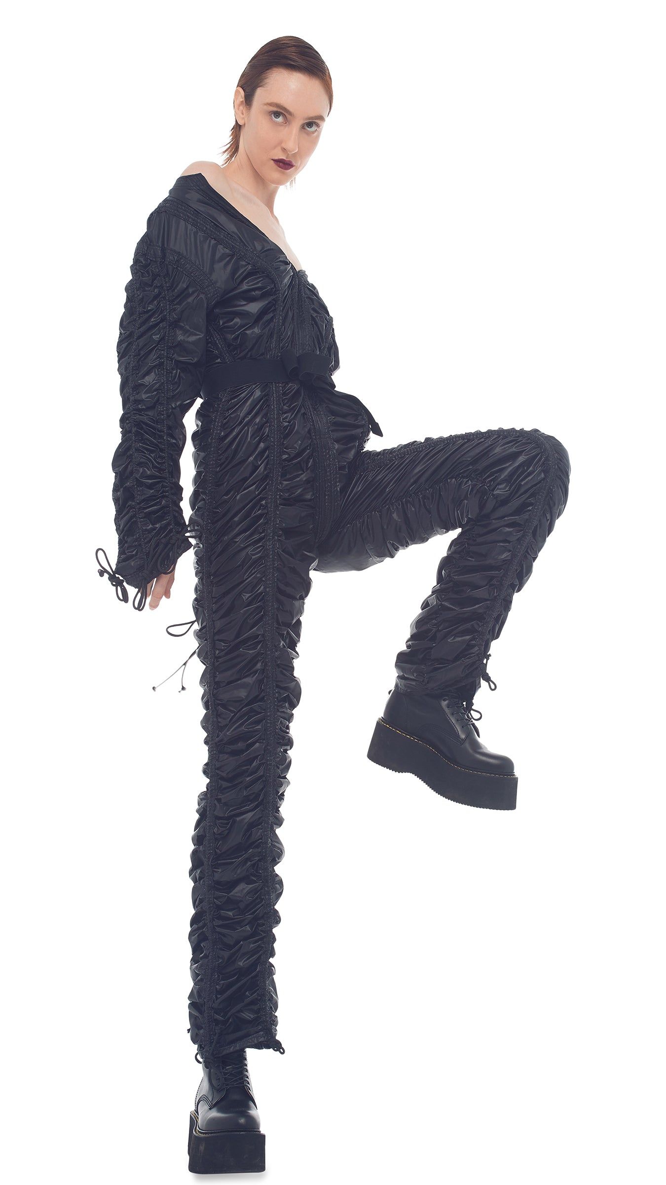 OVERSIZE PARACHUTE JUMPSUIT sold by Norma Kamali product image thumbnail 4