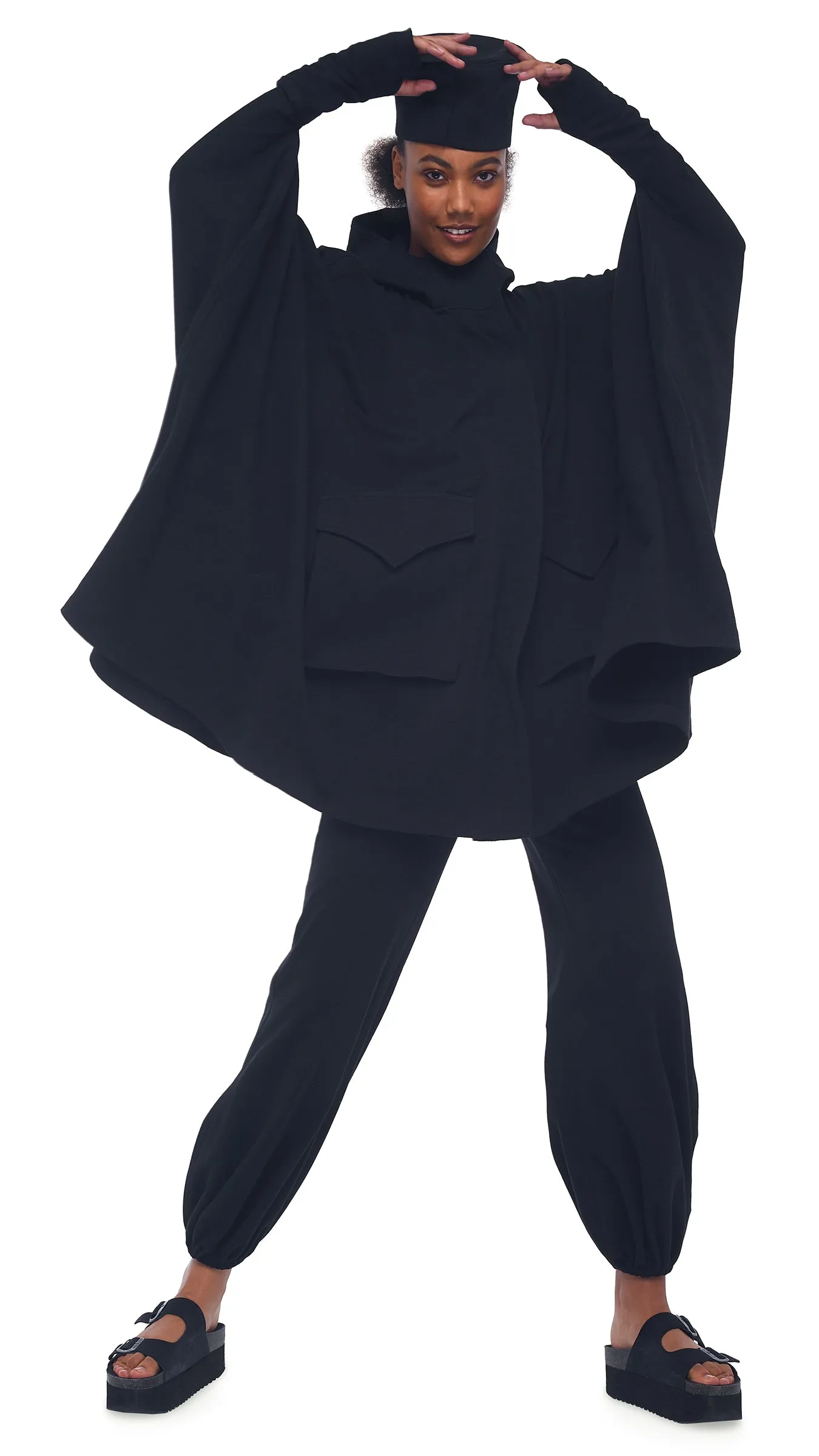 BF PUFF JOG PANT sold by Norma Kamali product image thumbnail 5