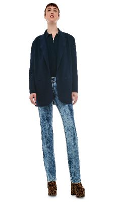 OVERSIZED DB JACKET sold by Norma Kamali