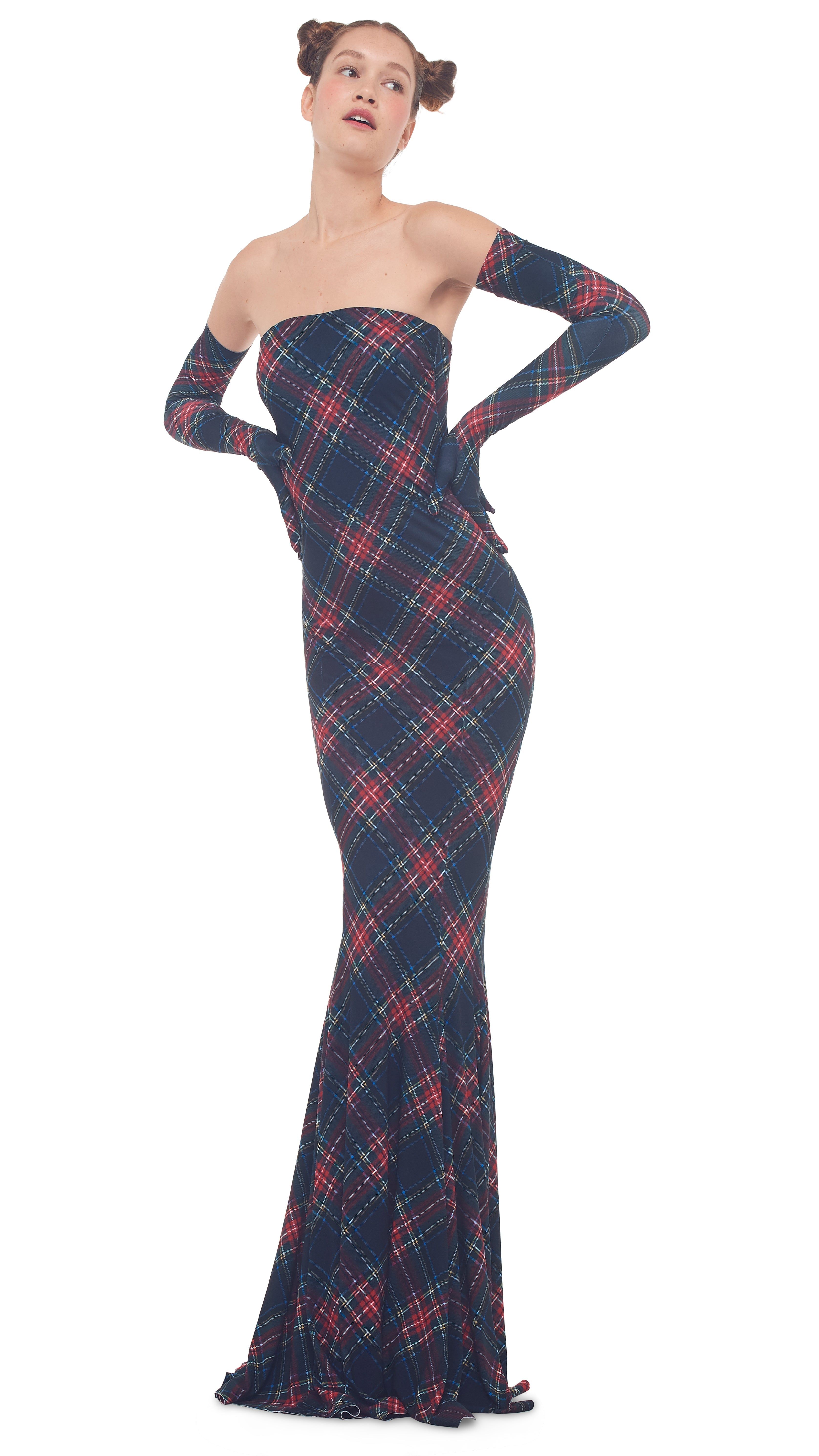 STRAPLESS FISHTAIL GOWN sold by Norma Kamali product image thumbnail 5