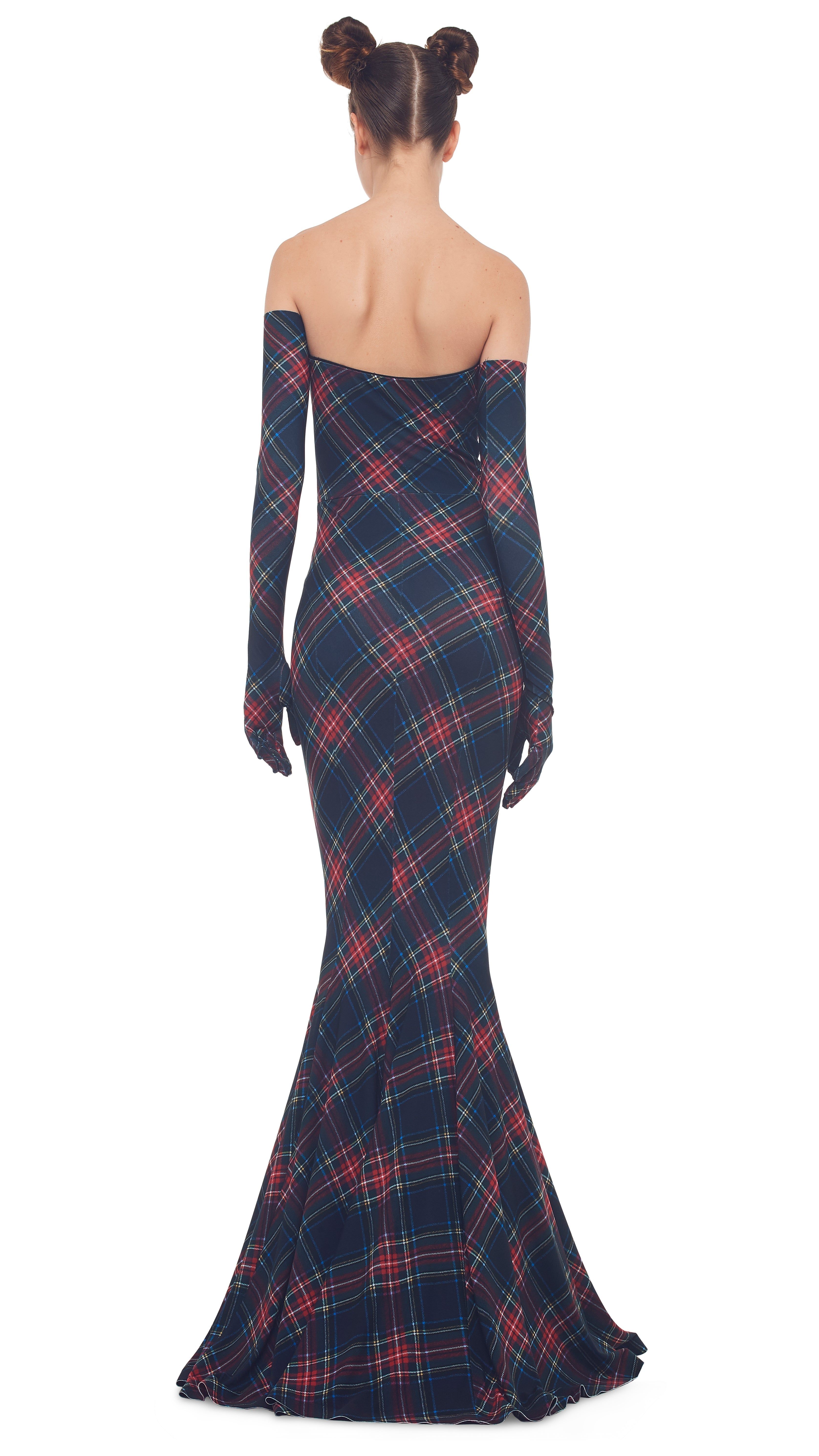 STRAPLESS FISHTAIL GOWN sold by Norma Kamali product image thumbnail 3