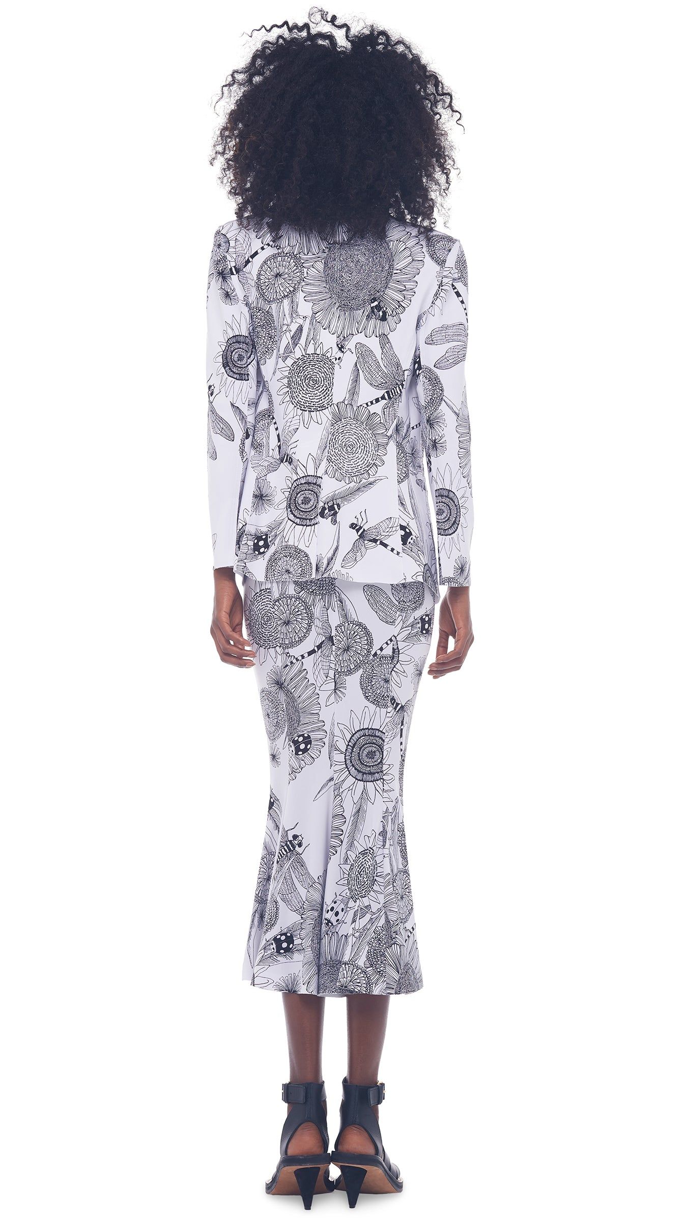 SINGLE BREASTED JACKET sold by Norma Kamali product image thumbnail 3