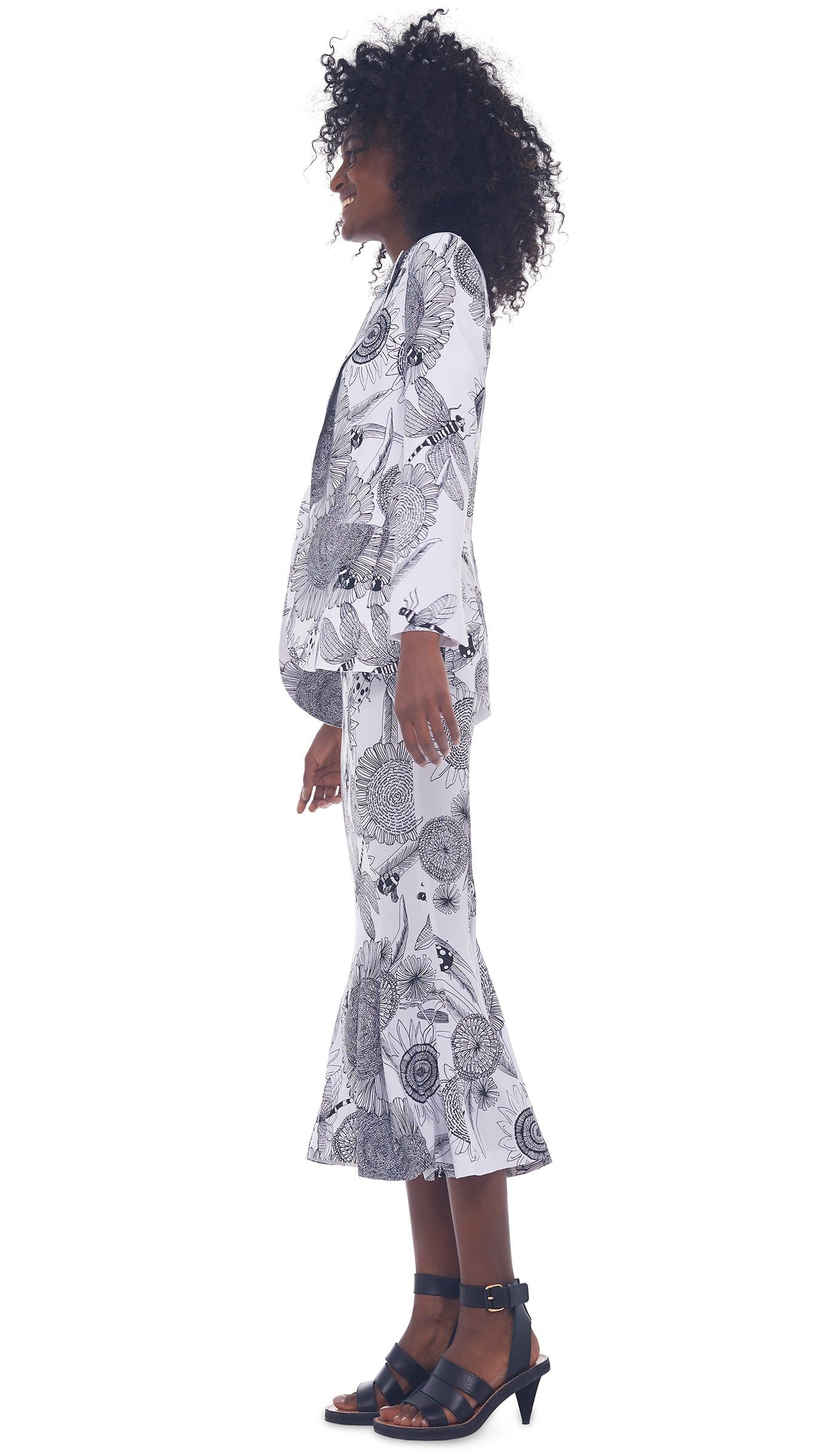 SINGLE BREASTED JACKET sold by Norma Kamali product image thumbnail 2