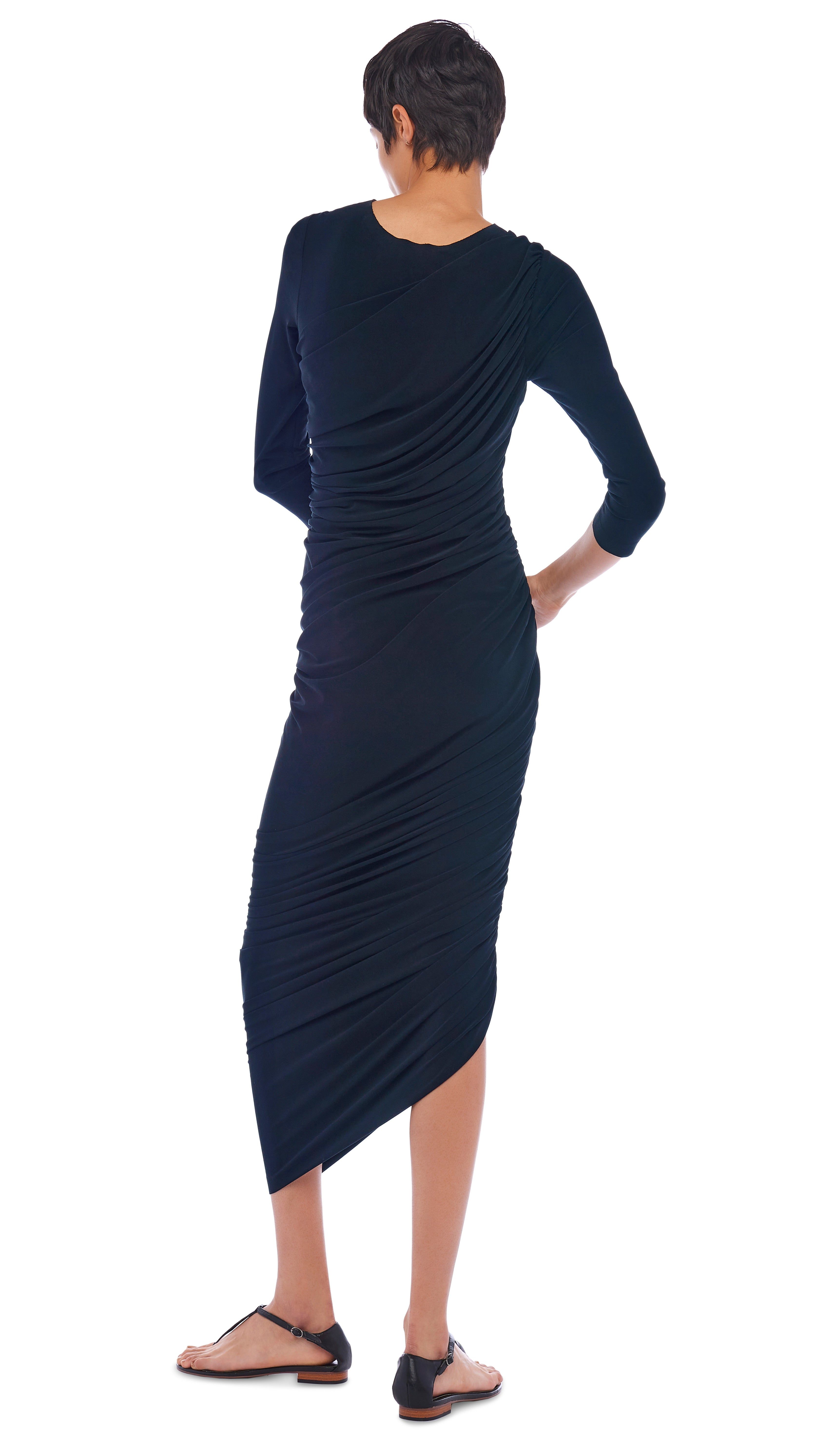 LONG SLEEVE DIANA GOWN sold by Norma Kamali product image thumbnail 3