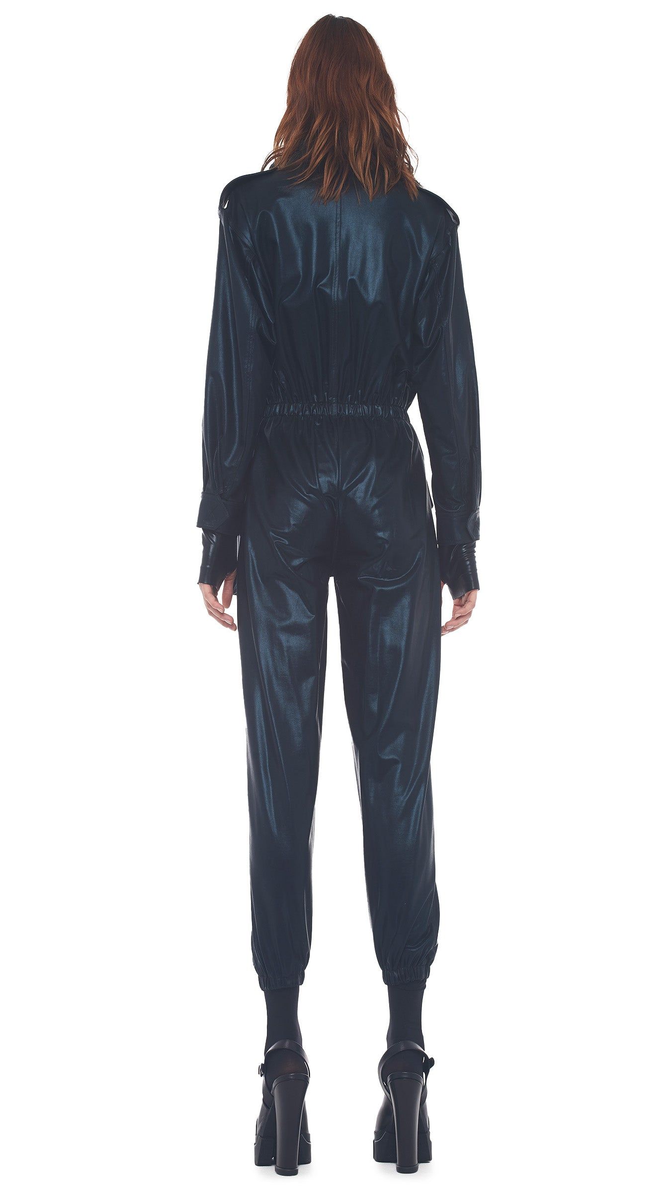 TURTLE CARGO JUMPSUIT sold by Norma Kamali product image thumbnail 3