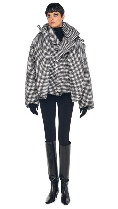 HOODED SLEEPING BAG COAT SHORT sold by Norma Kamali