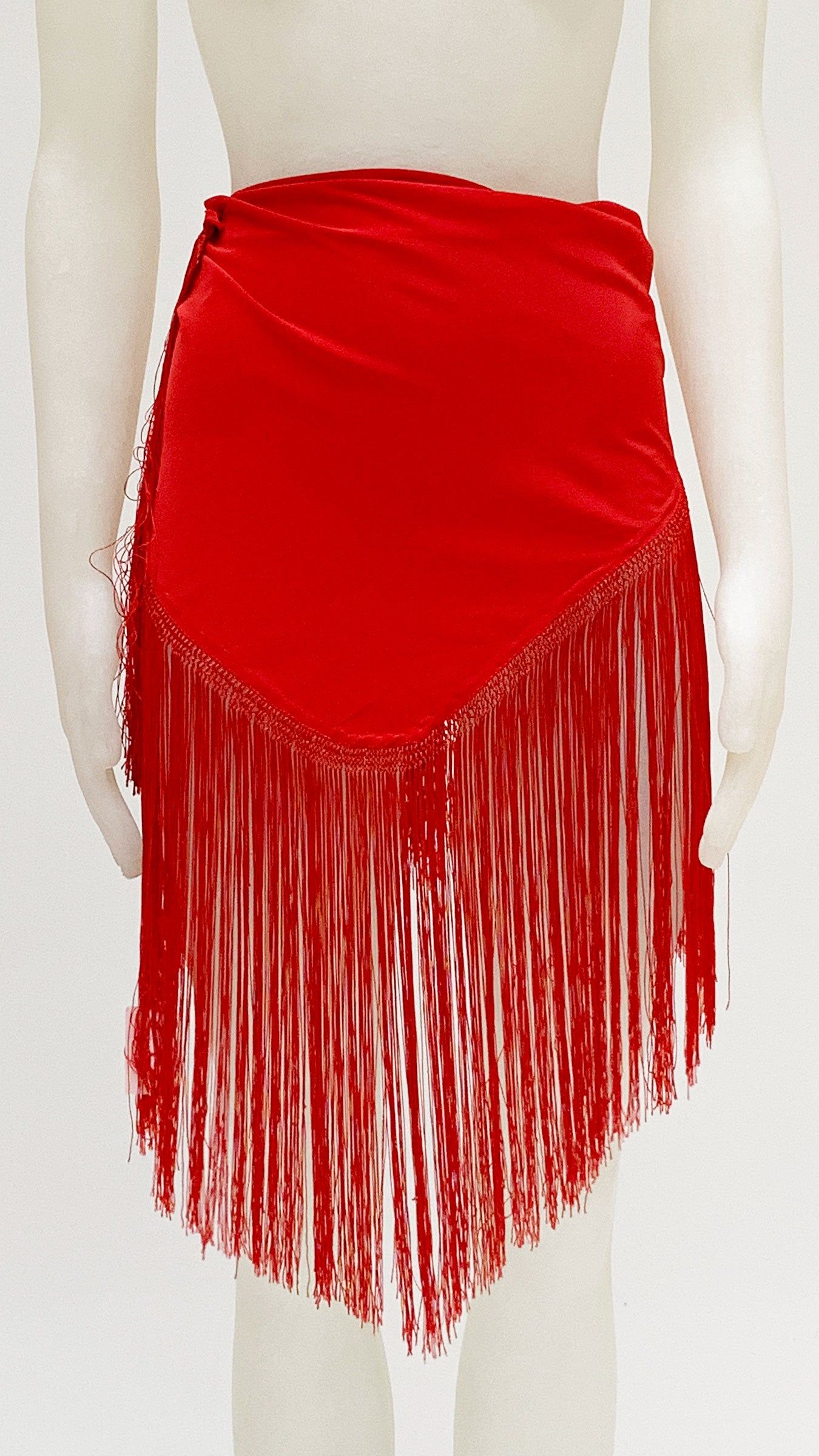 FRINGE SARONG sold by Norma Kamali