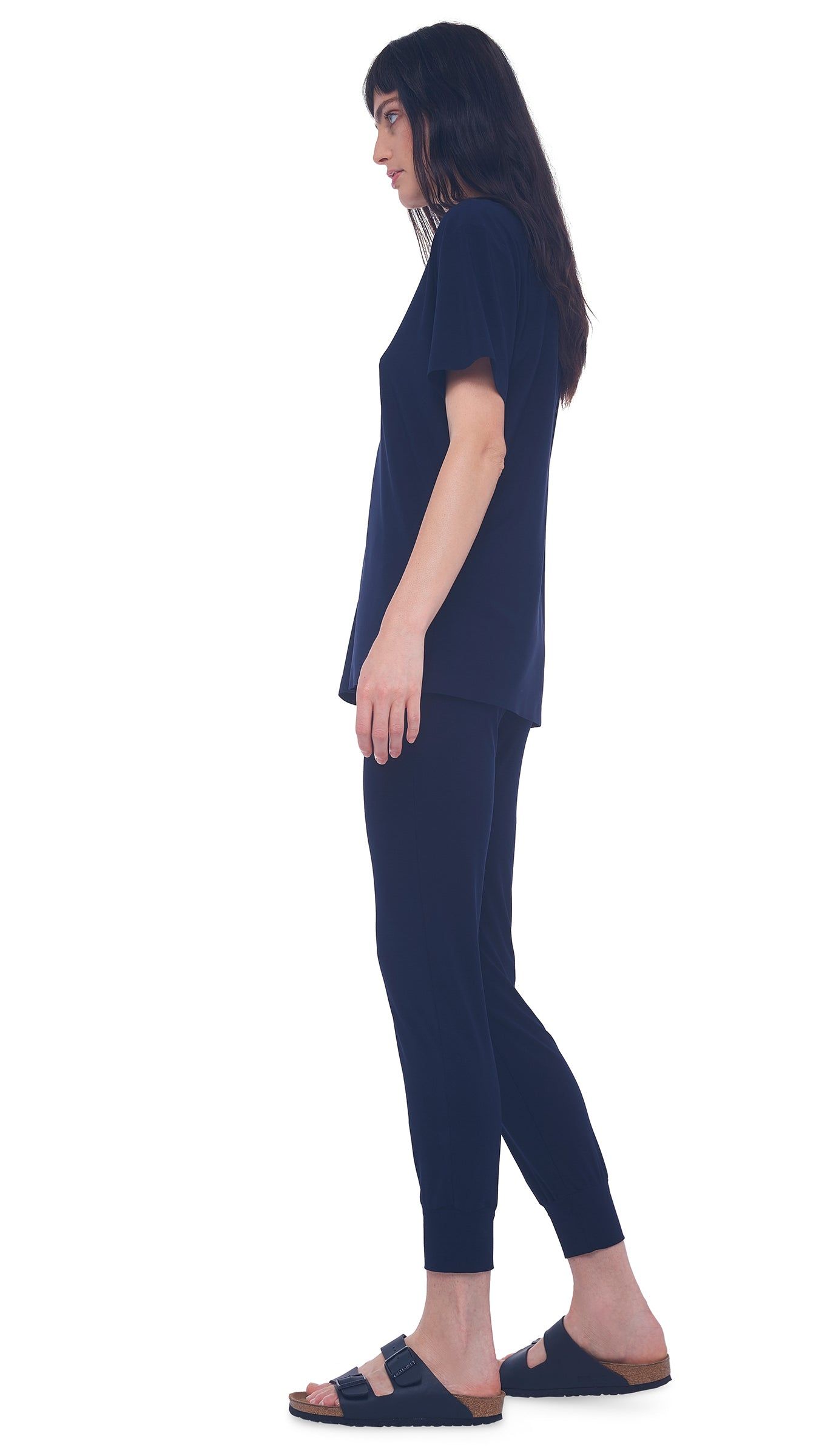 SHORT SLEEVE BOXY TOP sold by Norma Kamali product image thumbnail 2