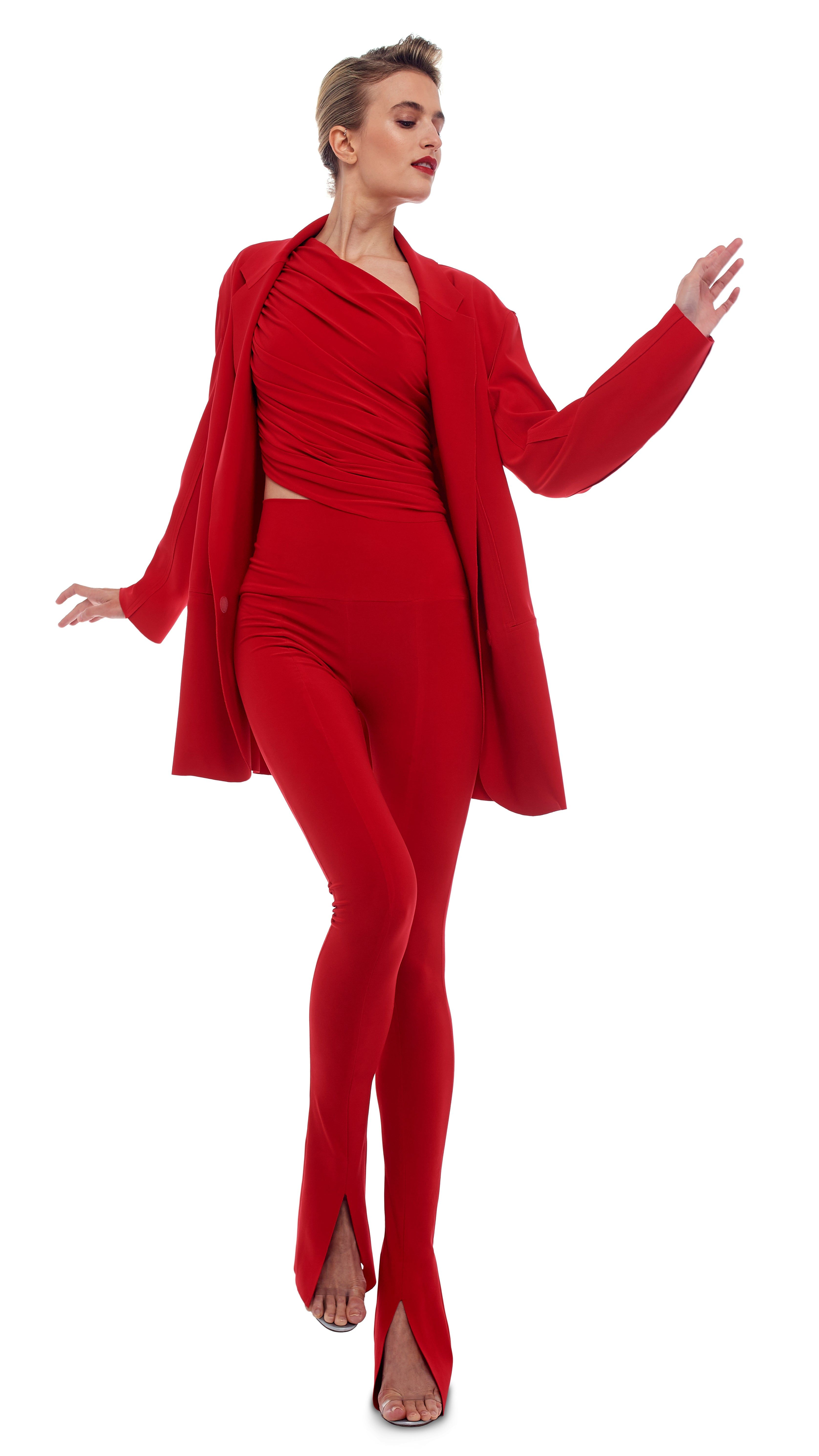 OVERSIZED DB JACKET sold by Norma Kamali product image thumbnail 6