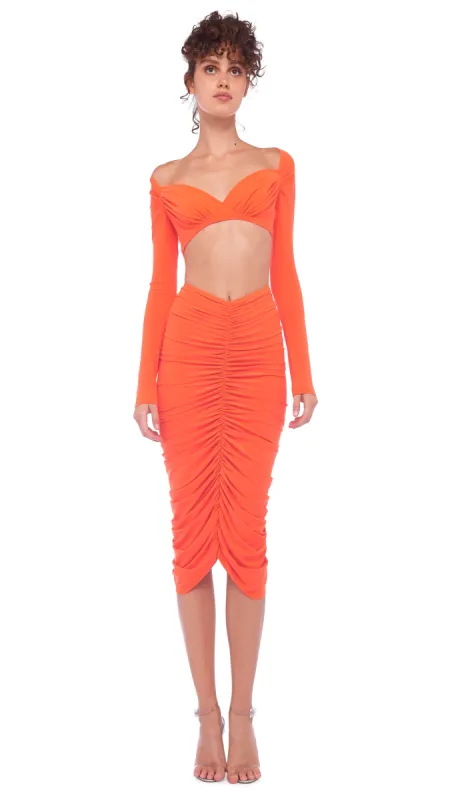 CROPPED SWEETHEART TOP sold by Norma Kamali