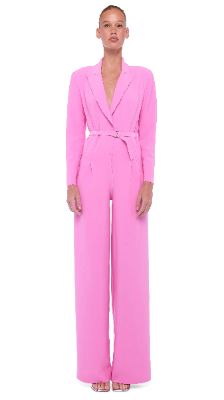 SINGLE BREASTED JUMPSUIT sold by Norma Kamali