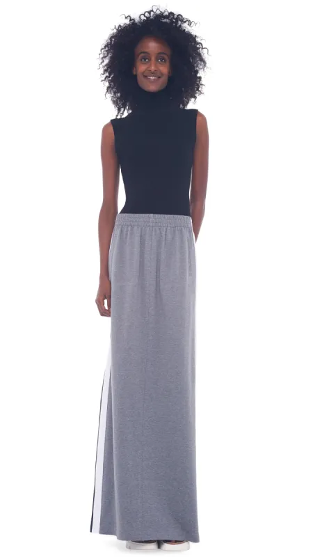 SIDE STRIPE BF SWEATSKIRT sold by Norma Kamali
