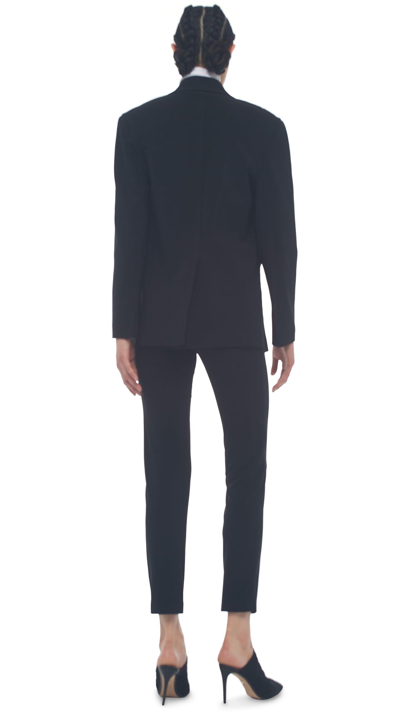 SB STRAIGHT FIT JACKET sold by Norma Kamali product image thumbnail 3