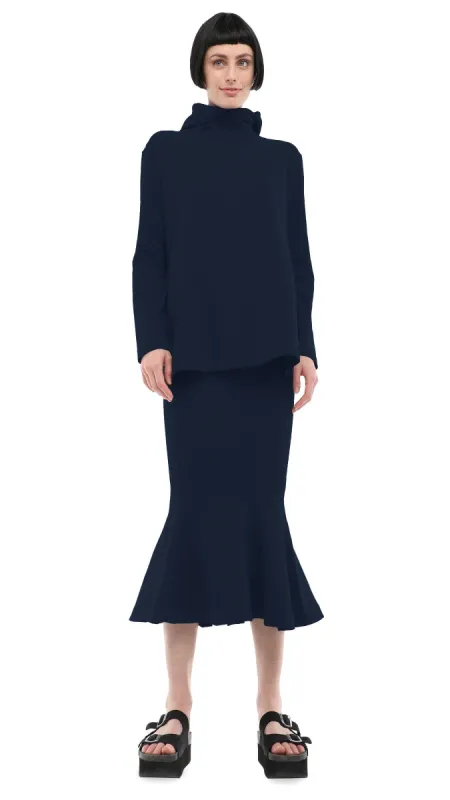 BF LONG SLEEVE HOODED TOP sold by Norma Kamali