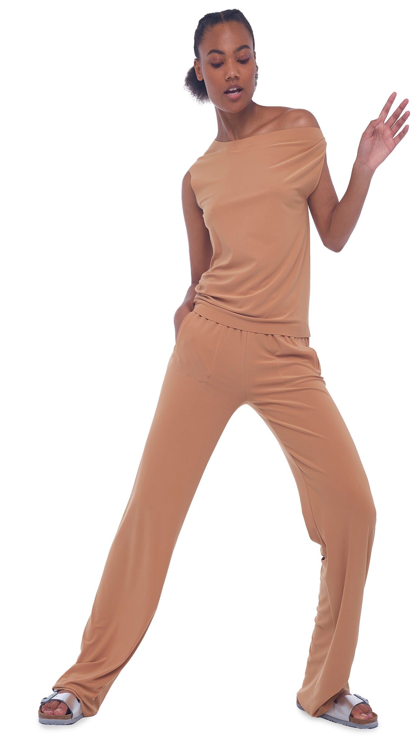 DROP SHOULDER TOP sold by Norma Kamali product image thumbnail 4