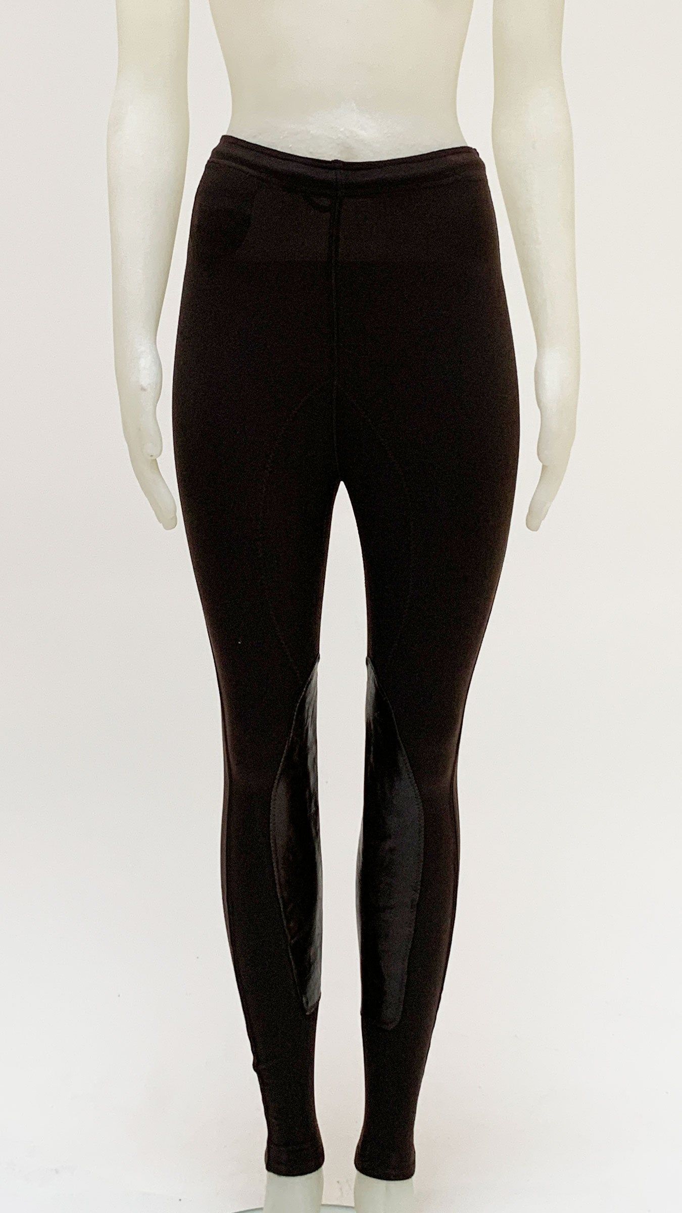 LEGGING WITH LEATHER INSERTS sold by Norma Kamali