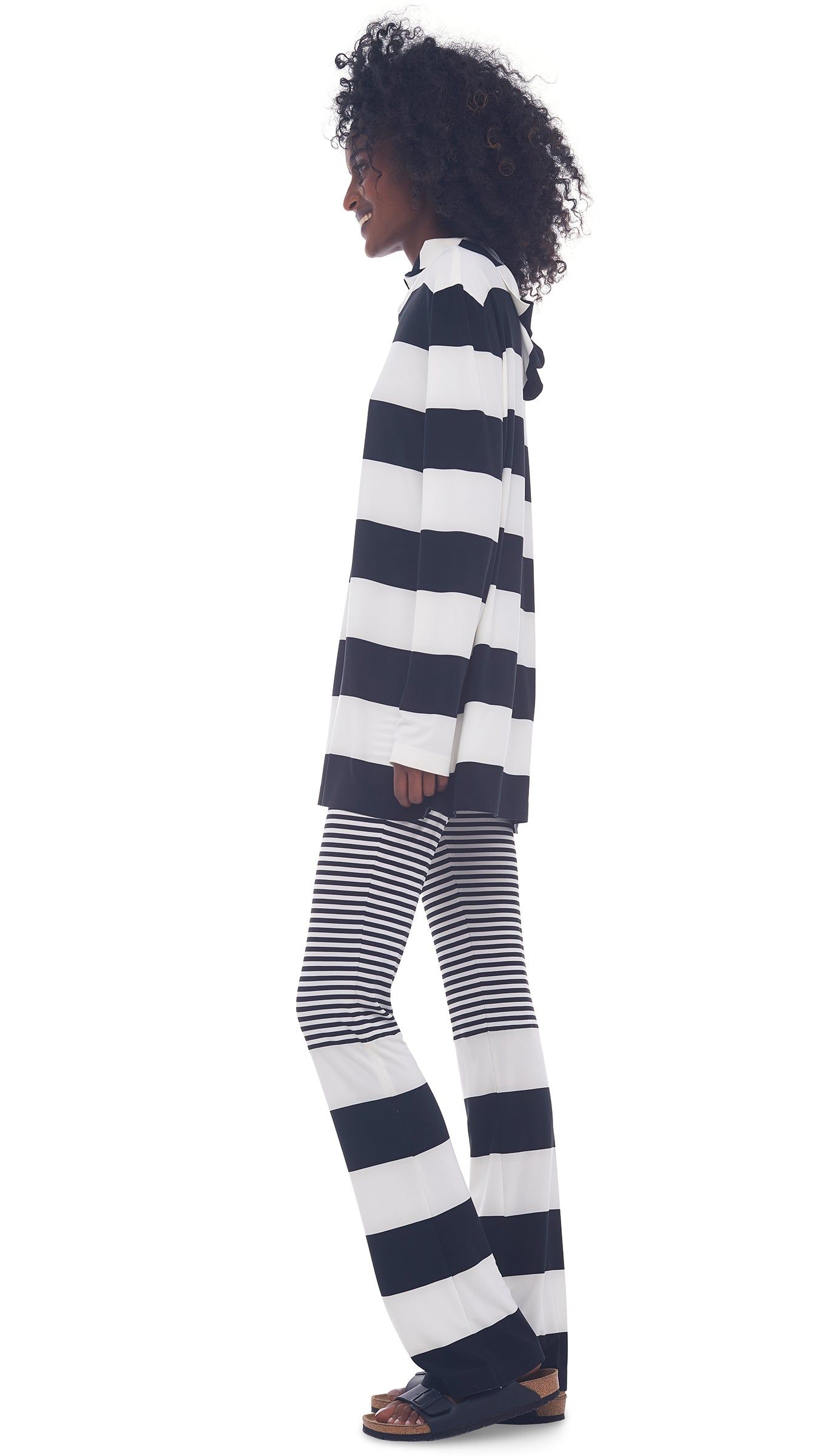 SPLICED BOOT PANT sold by Norma Kamali product image thumbnail 2