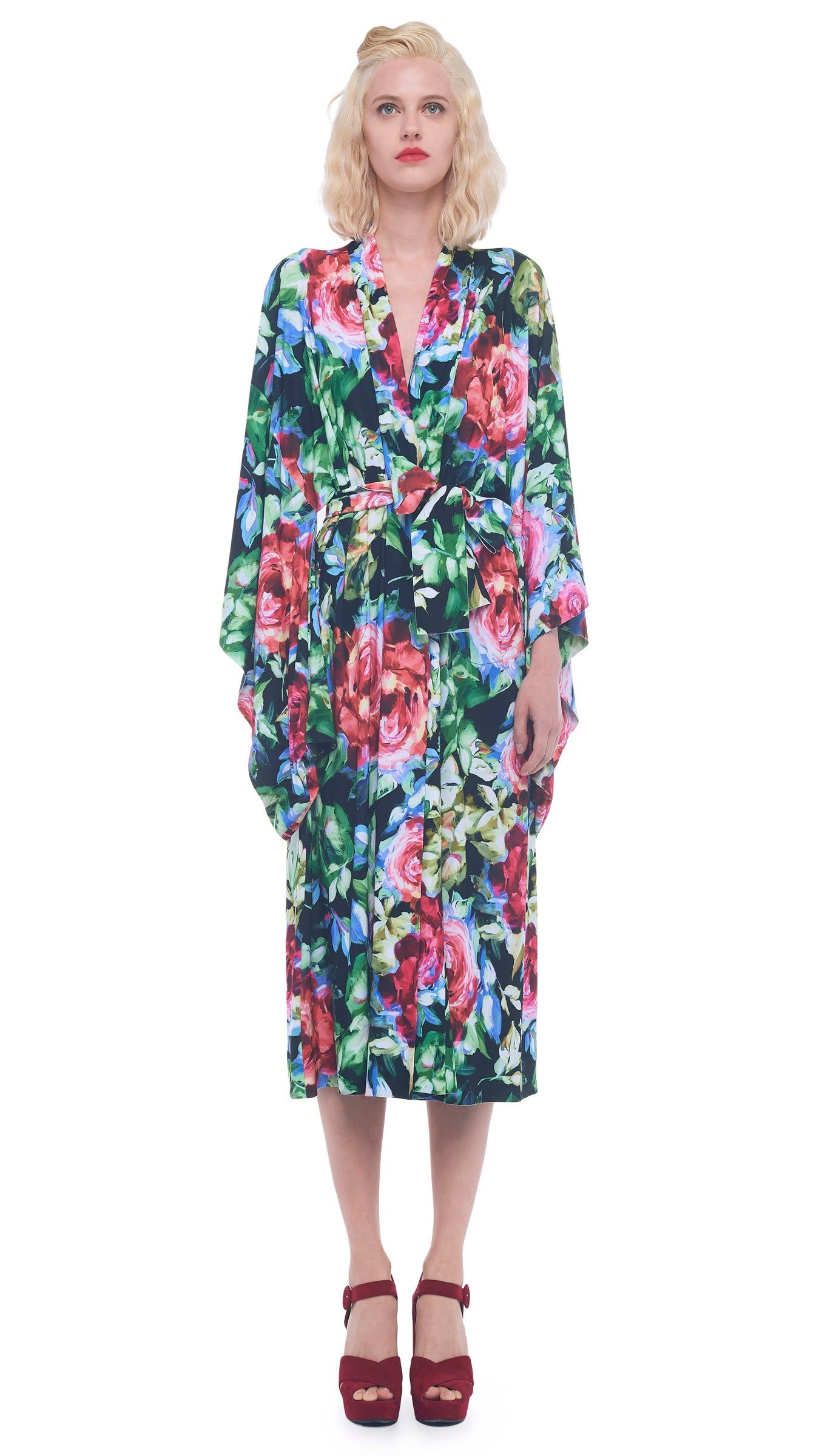 MIDCALF ROBE sold by Norma Kamali