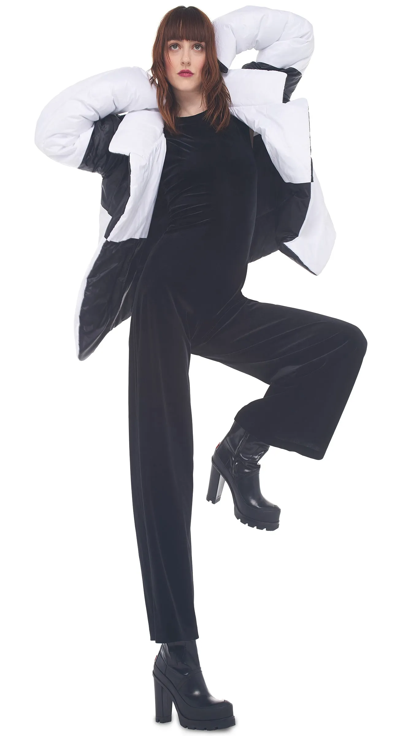 REVERSIBLE SLEEPING BAG JACKET sold by Norma Kamali product image thumbnail 5