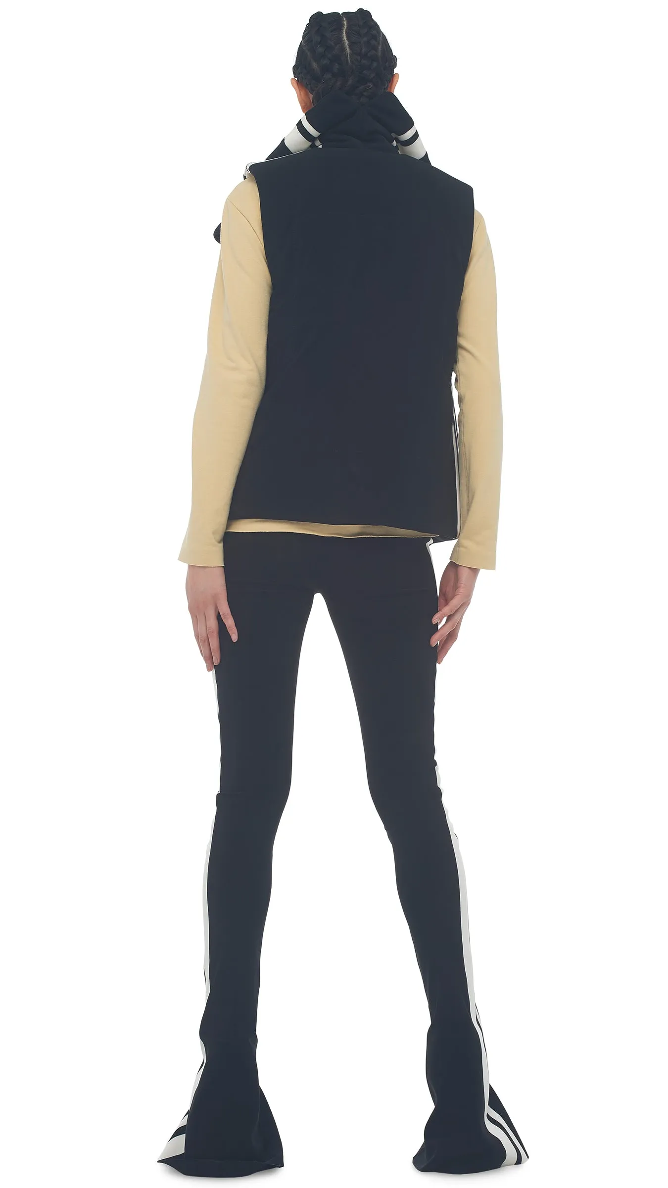 SHORT BF CREW TOP sold by Norma Kamali product image thumbnail 3