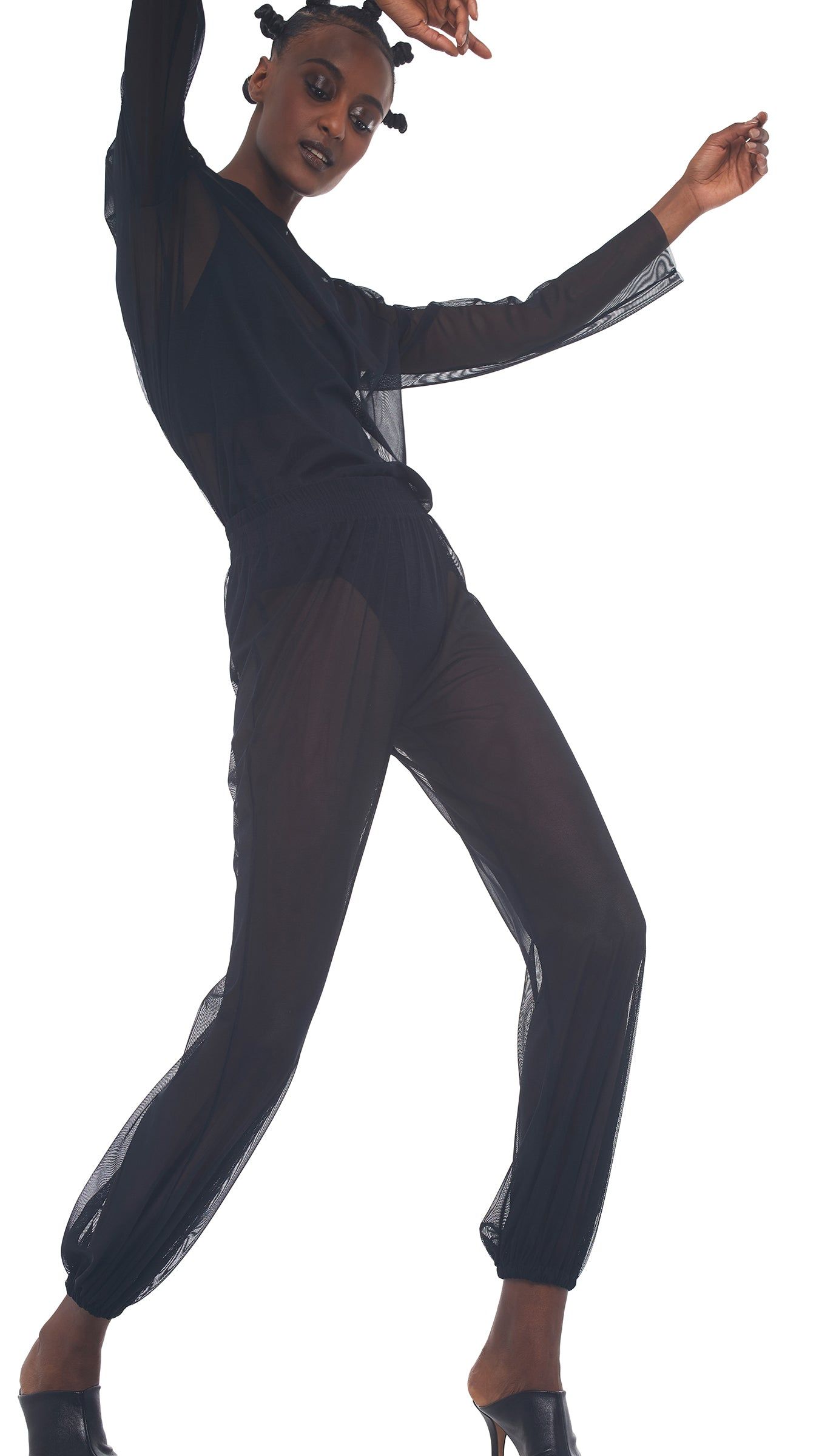 BOYFRIEND PUFF JOG PANT sold by Norma Kamali product image thumbnail 4