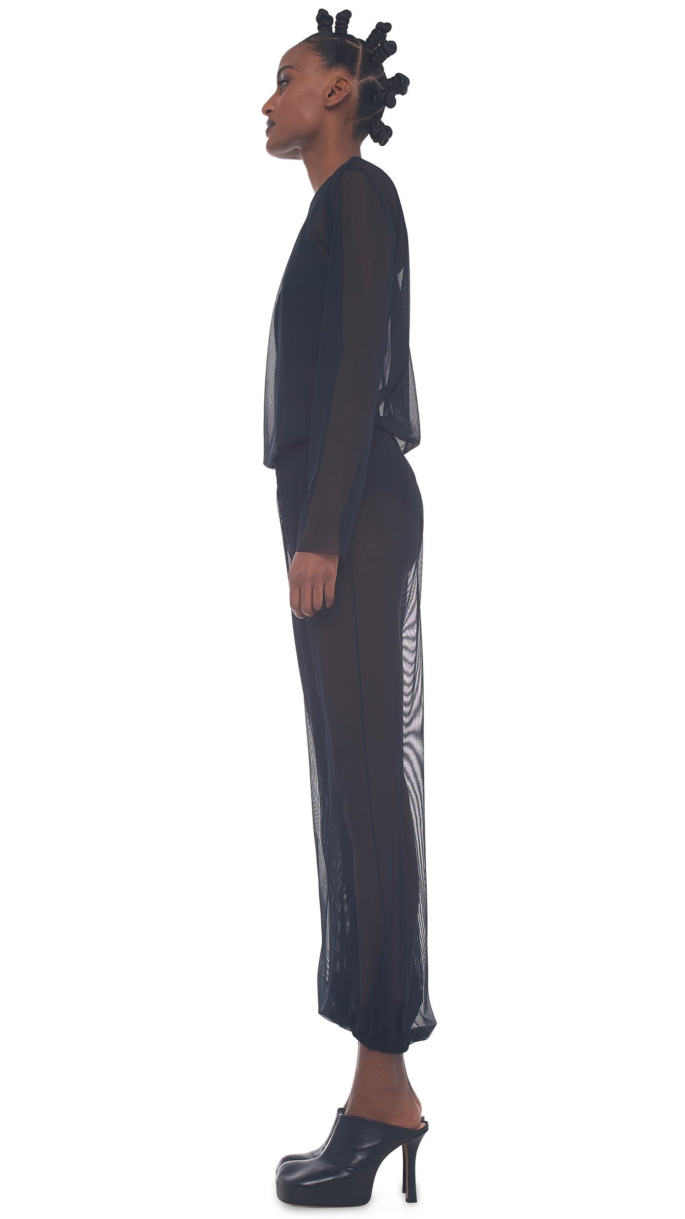 BOYFRIEND PUFF JOG PANT sold by Norma Kamali product image thumbnail 2