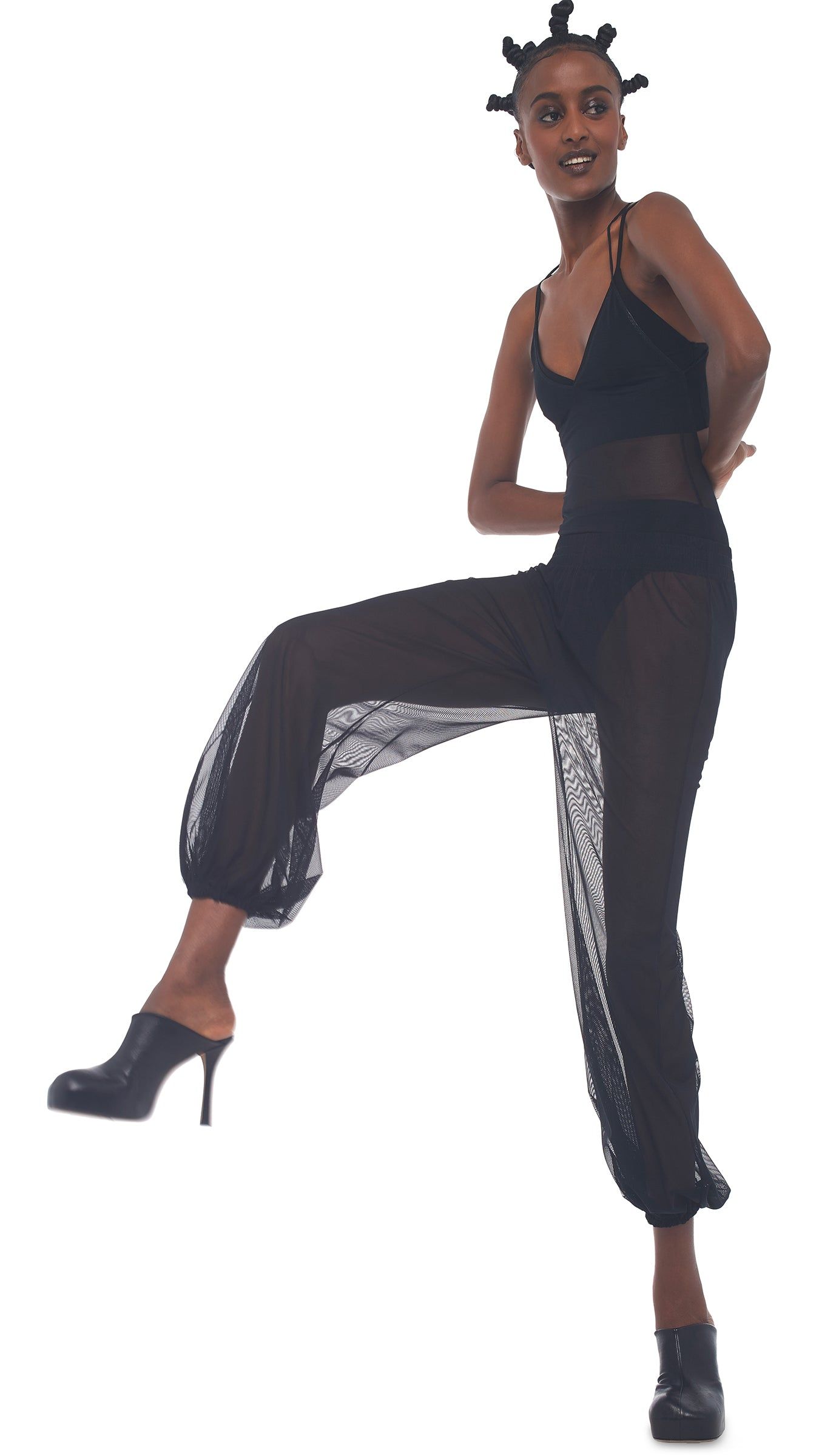 BOYFRIEND PUFF JOG PANT sold by Norma Kamali product image thumbnail 8