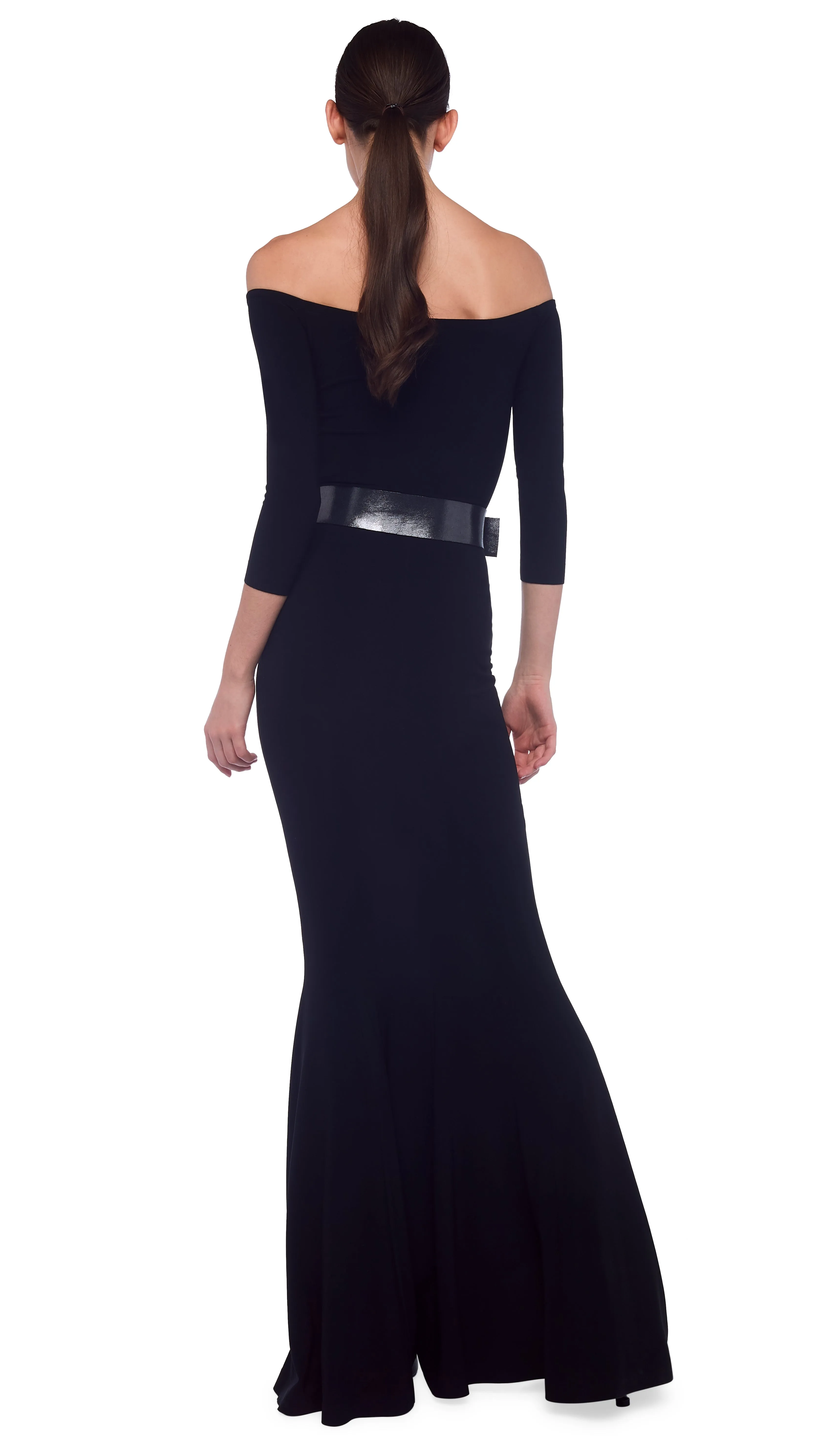 OFF SHOULDER FISHTAIL GOWN sold by Norma Kamali product image thumbnail 3