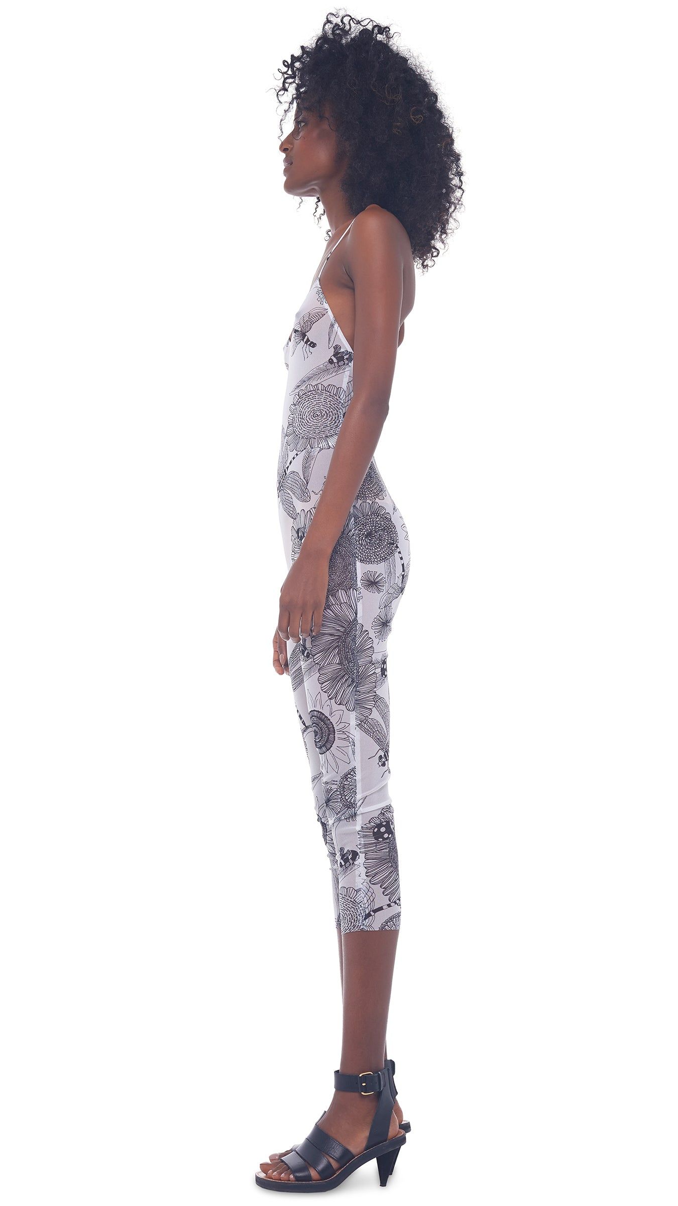 LOW BACK FARA SLIP CATSUIT sold by Norma Kamali product image thumbnail 2