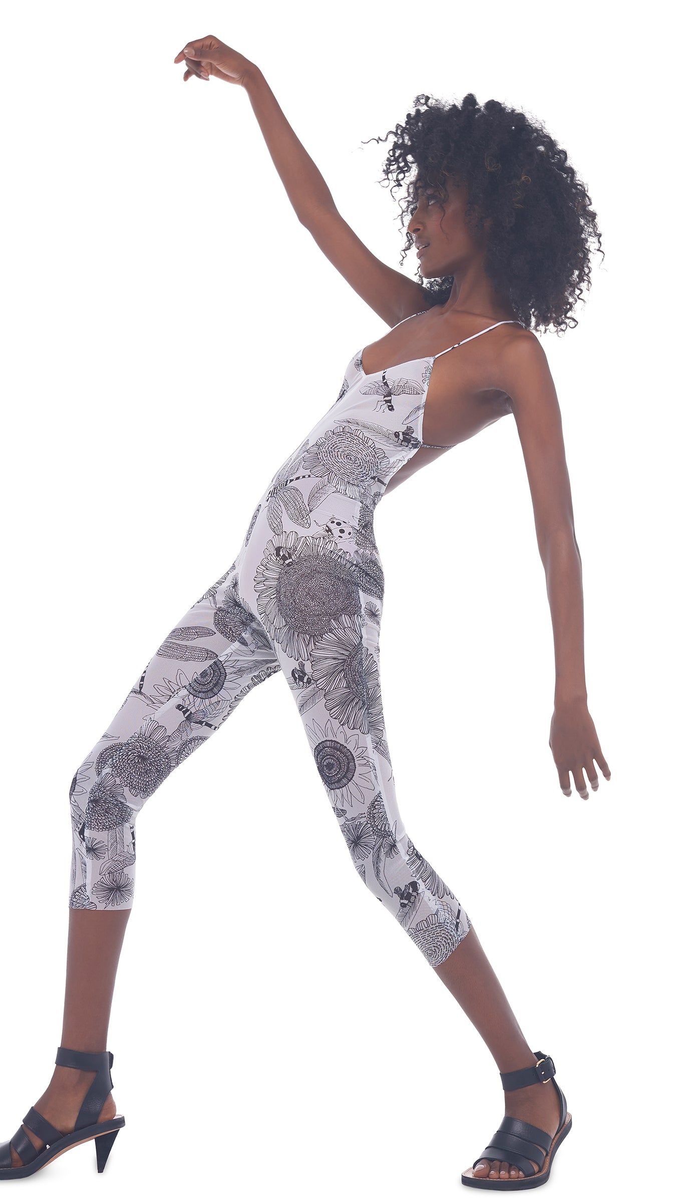 LOW BACK FARA SLIP CATSUIT sold by Norma Kamali product image thumbnail 4