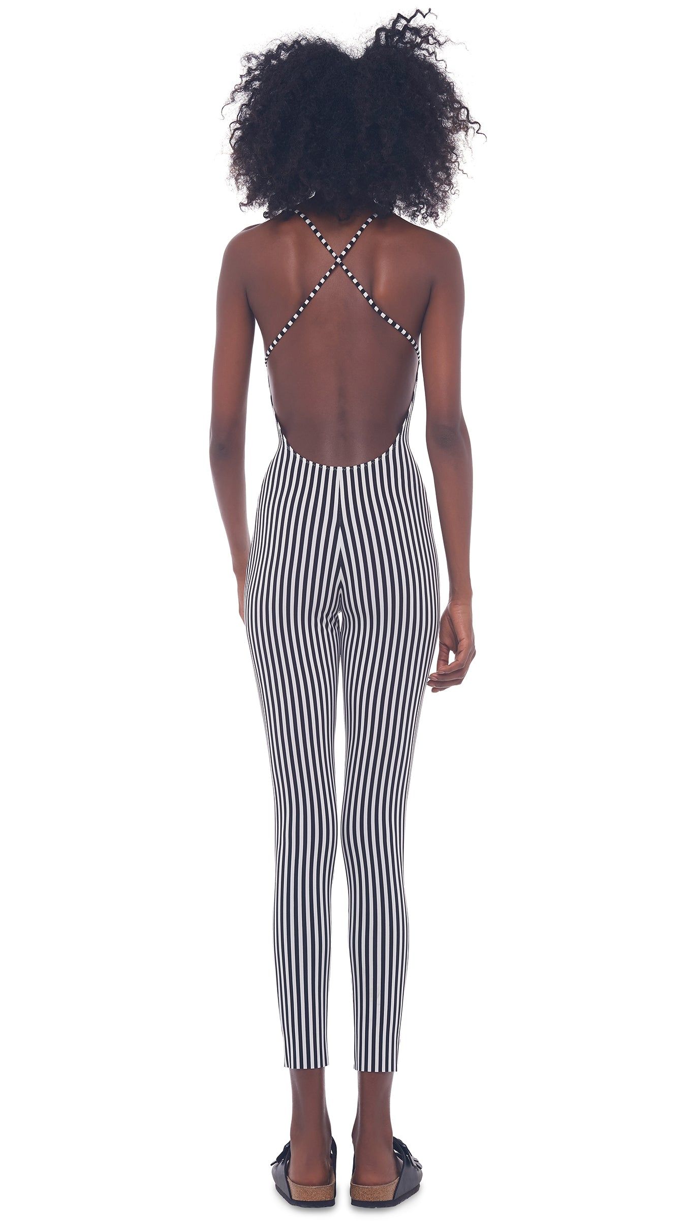 LOW BACK FARA SLIP CATSUIT sold by Norma Kamali product image thumbnail 3