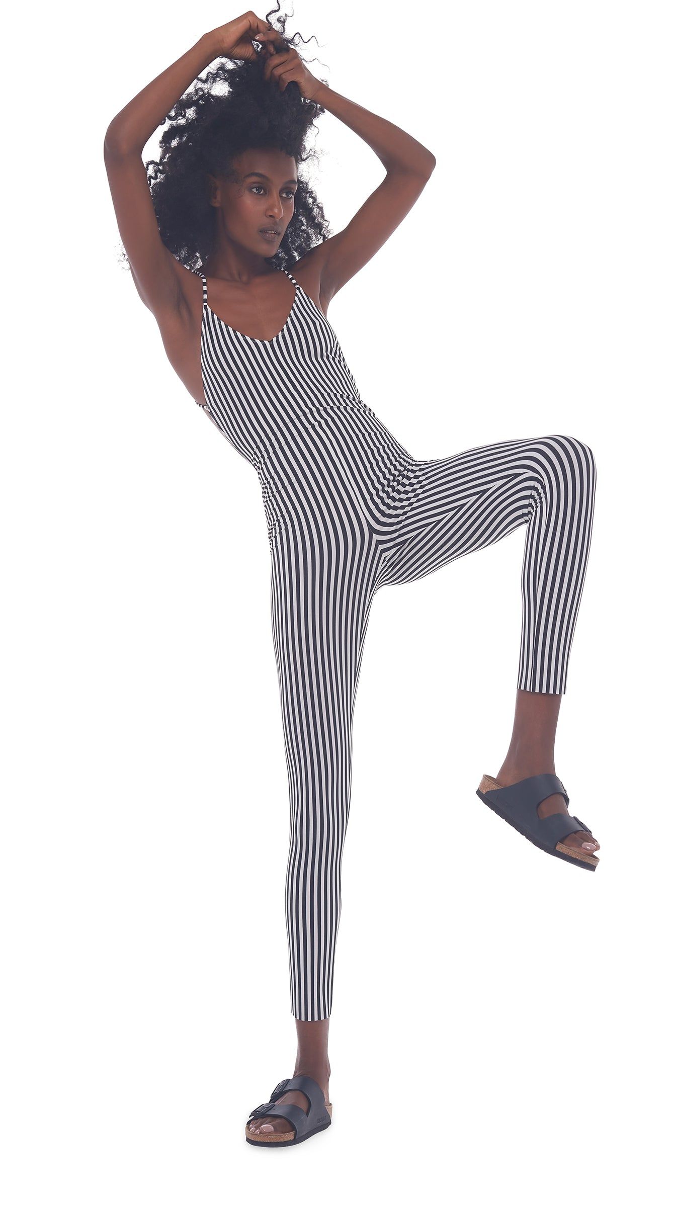 LOW BACK FARA SLIP CATSUIT sold by Norma Kamali product image thumbnail 4