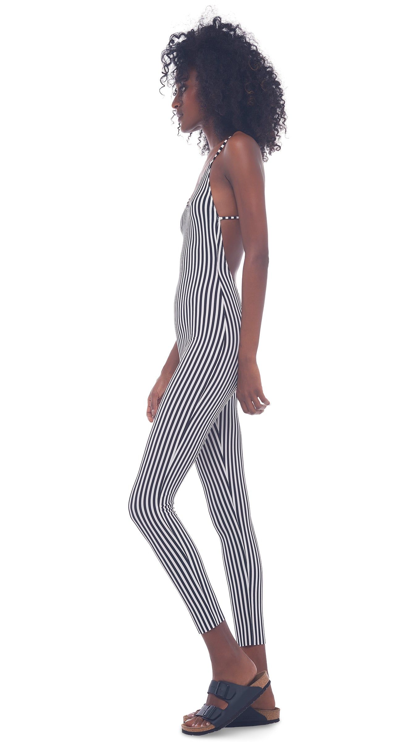 LOW BACK FARA SLIP CATSUIT sold by Norma Kamali product image thumbnail 2