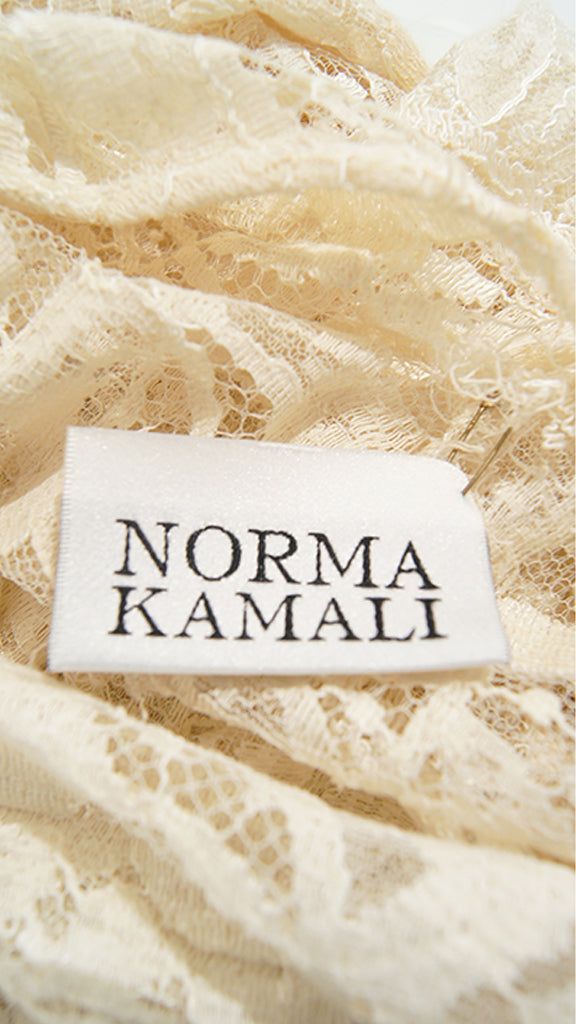 COLD SHOULDER LACE DRESS sold by Norma Kamali product image thumbnail 5