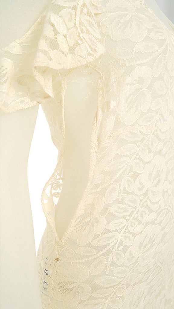 COLD SHOULDER LACE DRESS sold by Norma Kamali product image thumbnail 3