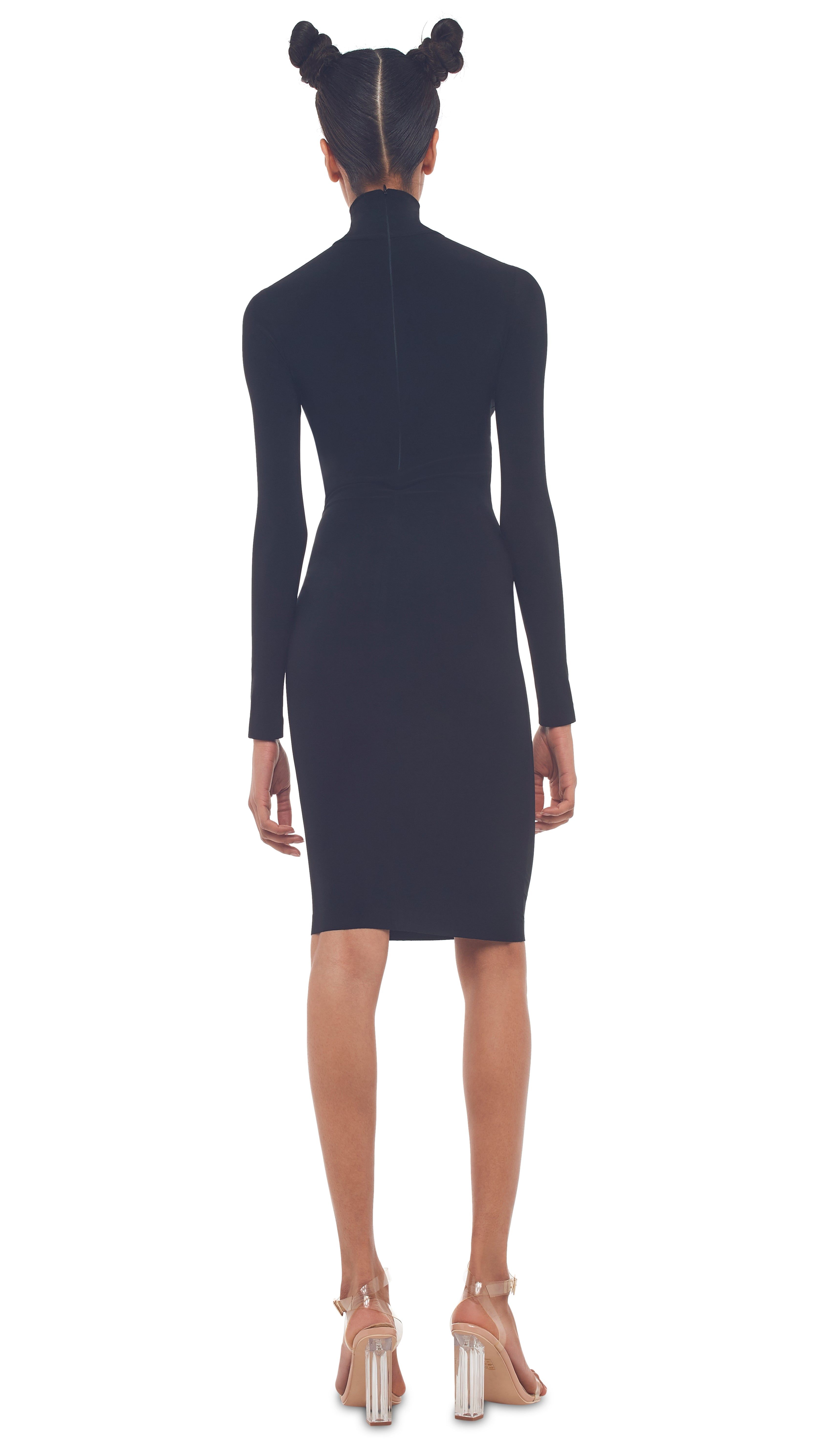 LONG SLEEVE TURTLE DRESS sold by Norma Kamali product image thumbnail 3
