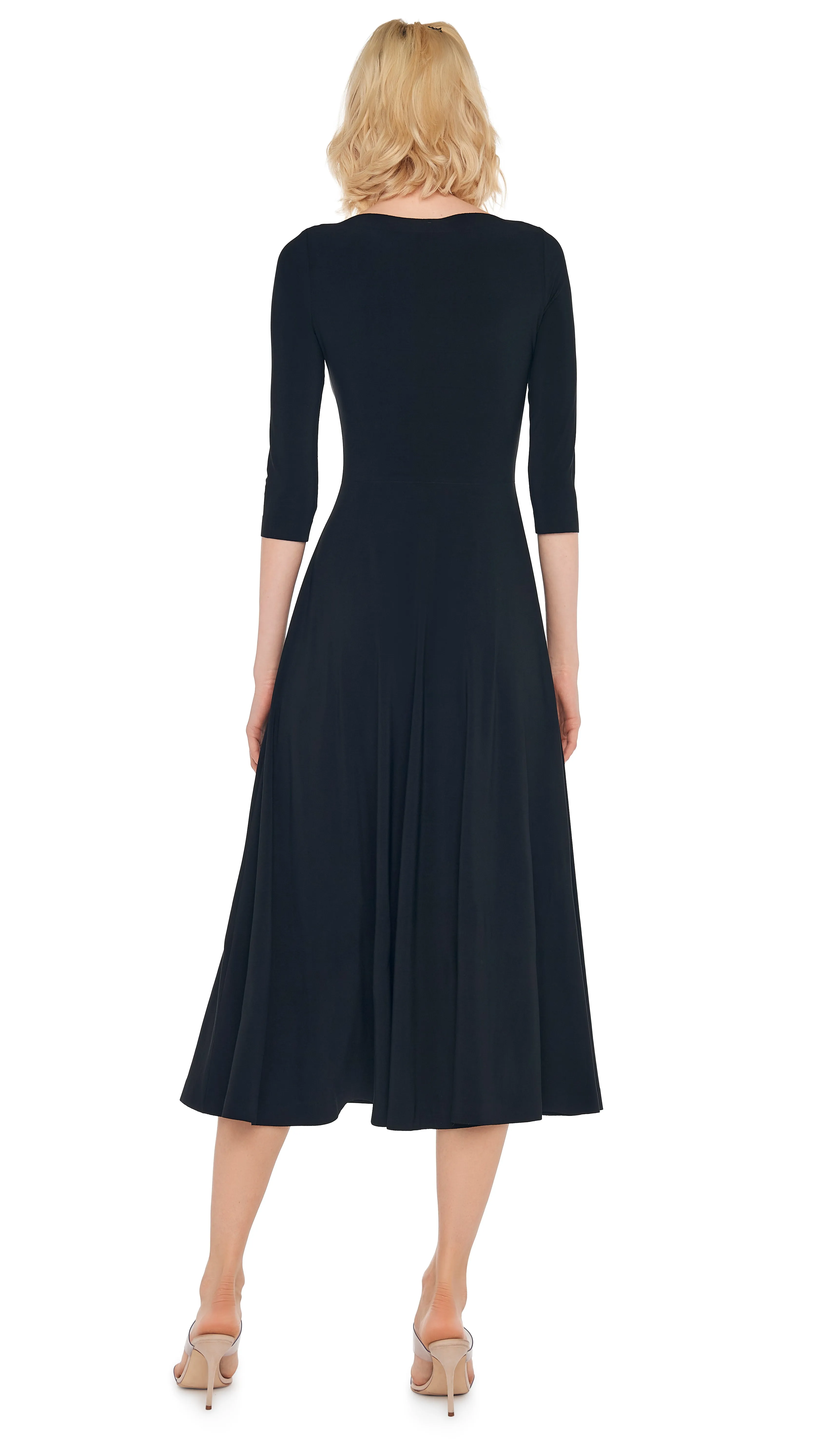 REVERSIBLE SCOOP DRESS sold by Norma Kamali product image thumbnail 3