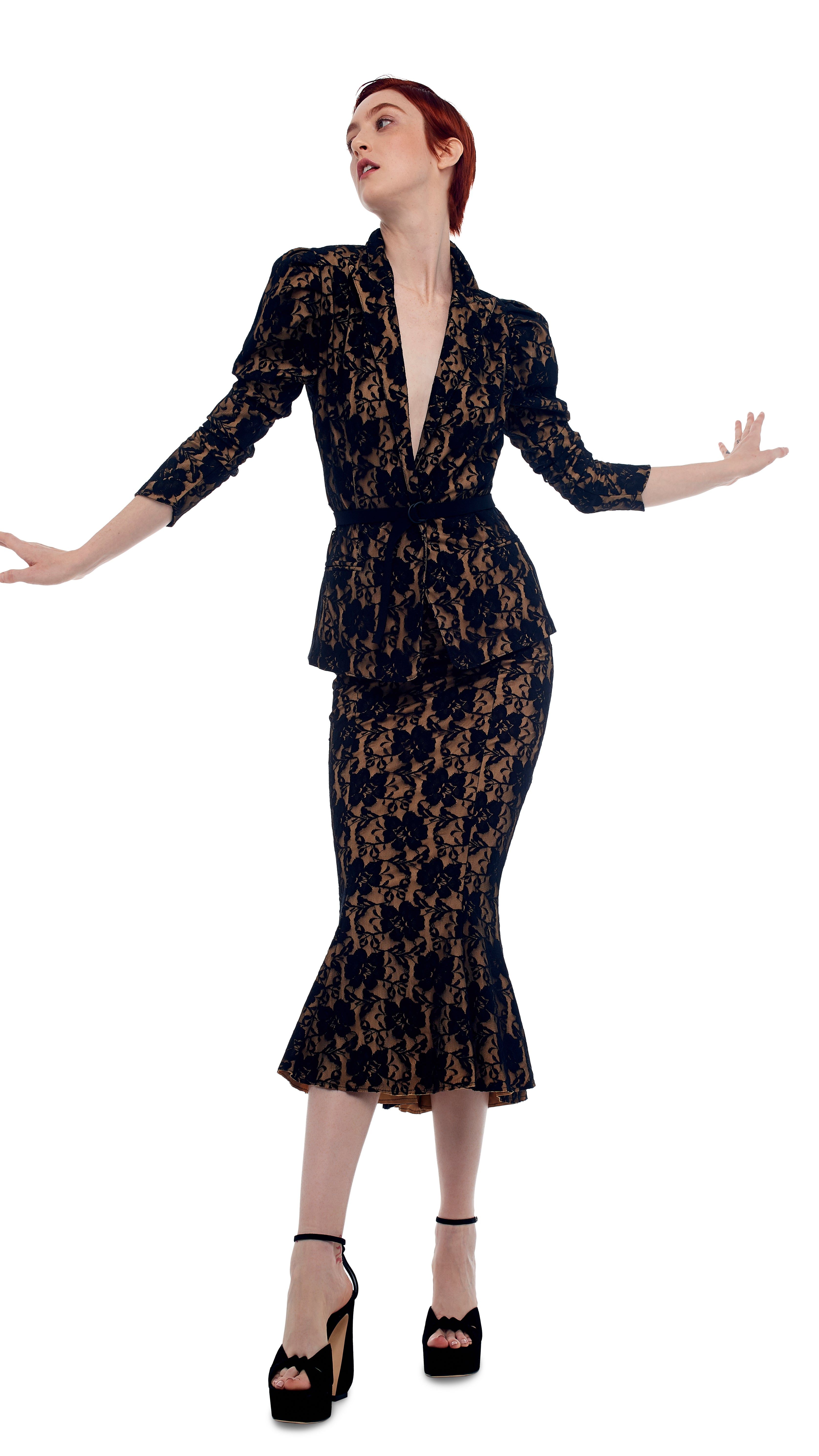 PLEATED SB JACKET sold by Norma Kamali product image thumbnail 4