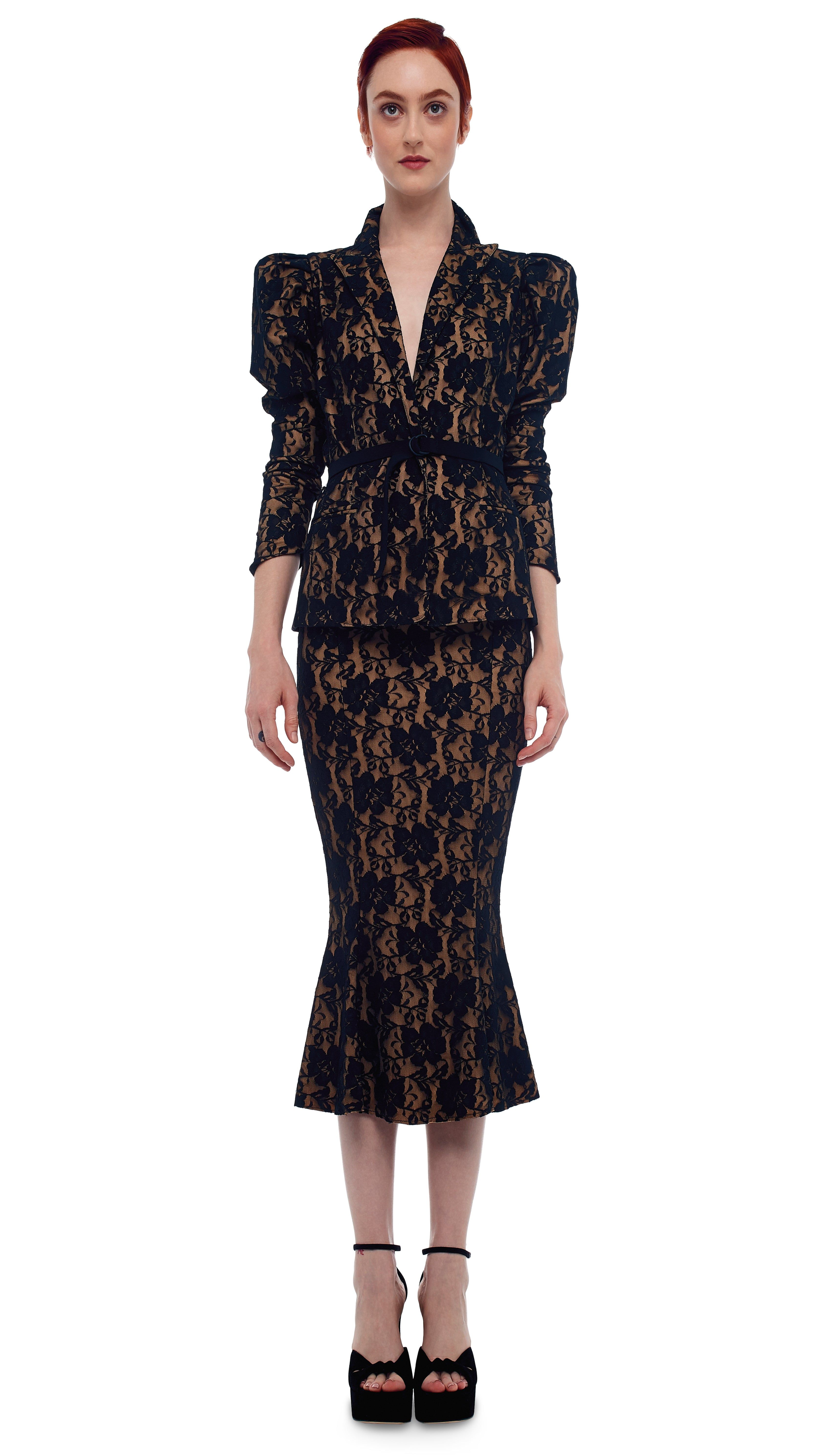 PLEATED SB JACKET sold by Norma Kamali