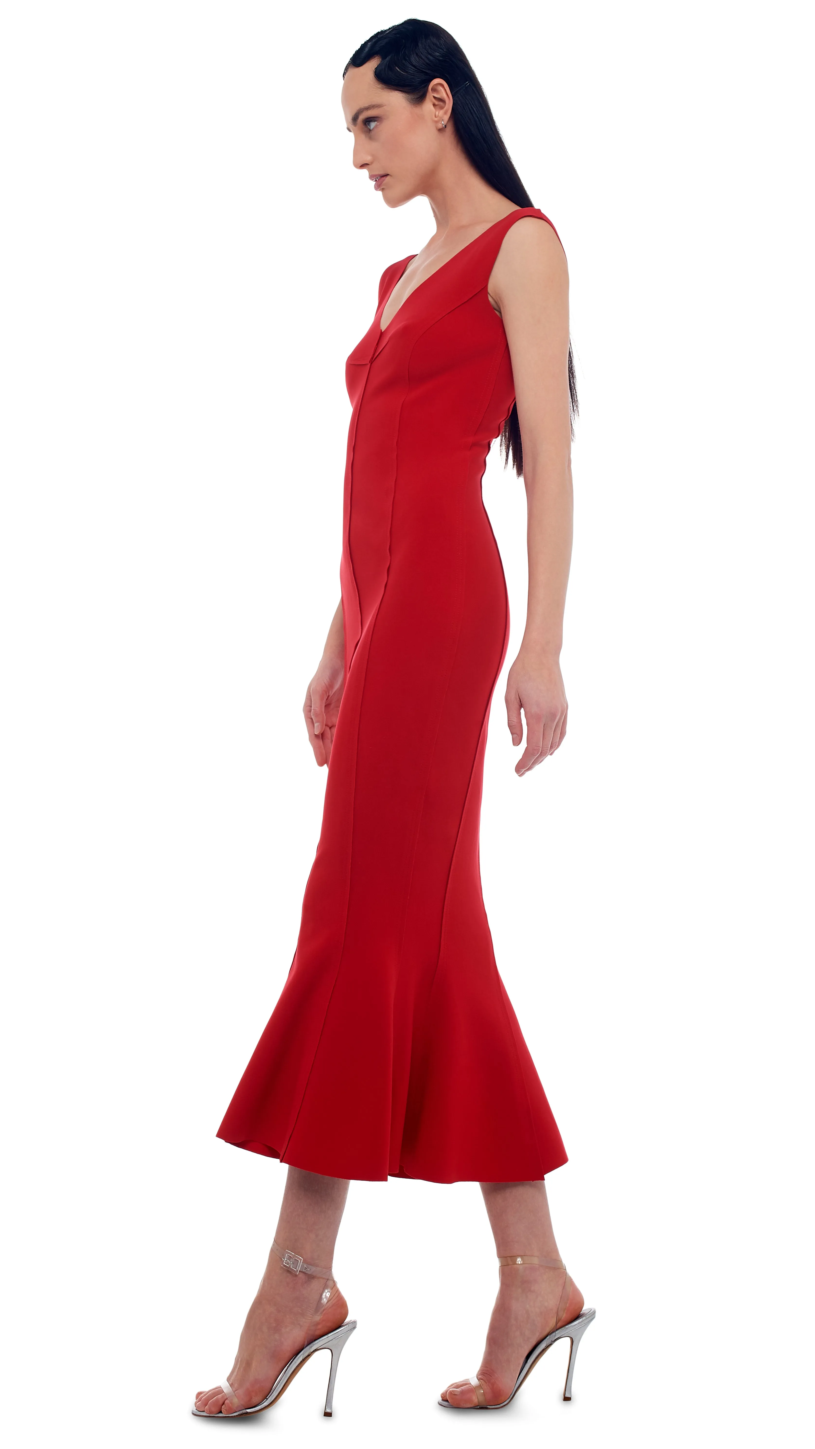 GRACE FISHTAIL DRESS sold by Norma Kamali product image thumbnail 2